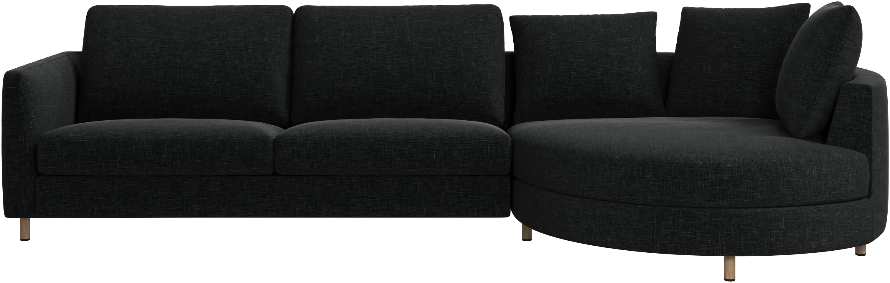 Sofá Indivi con módulo chaise-longue a la derecha
