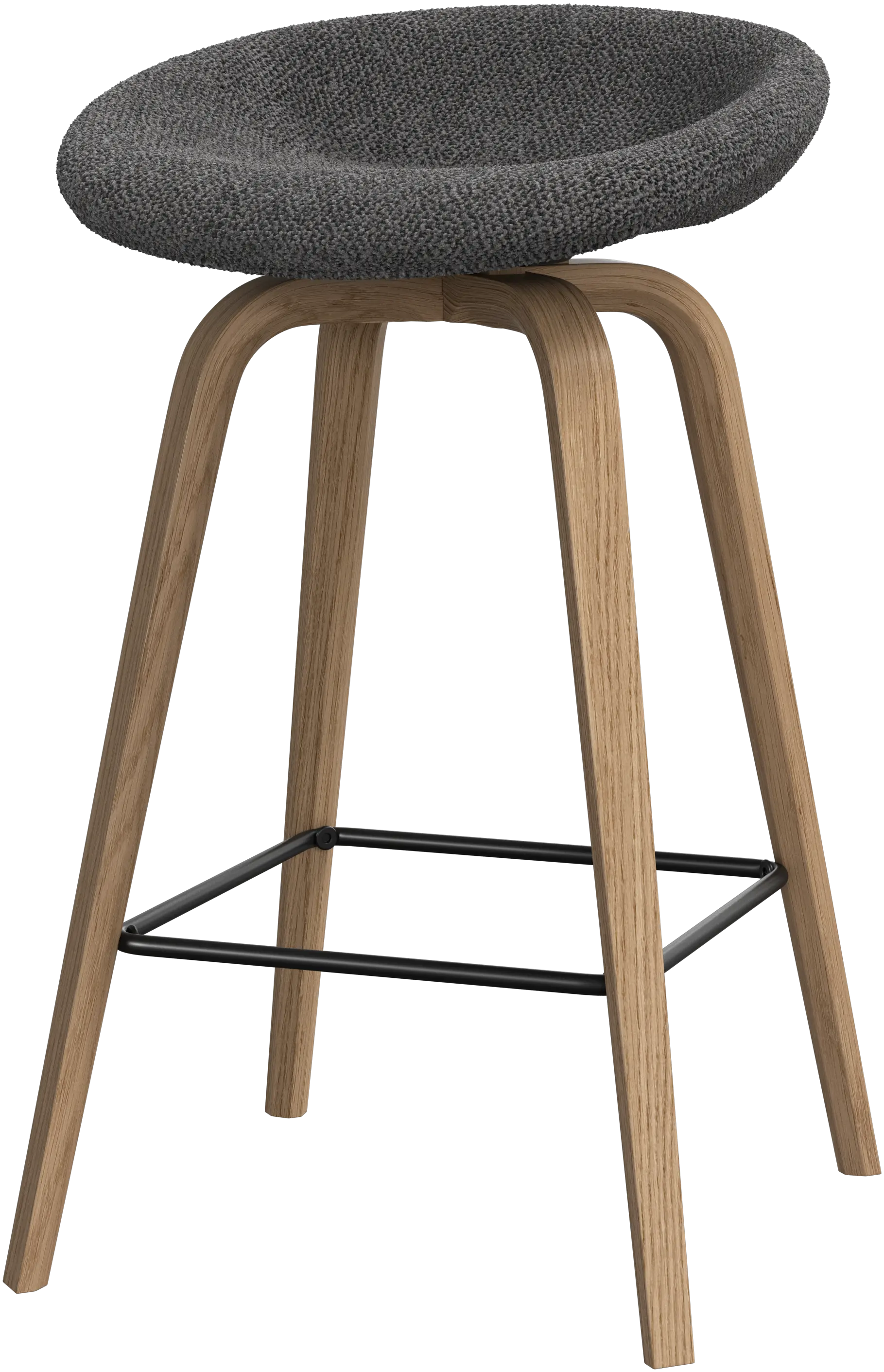 Dining chairs 2x HAUGE Barhocker (25% Preisvorteil)