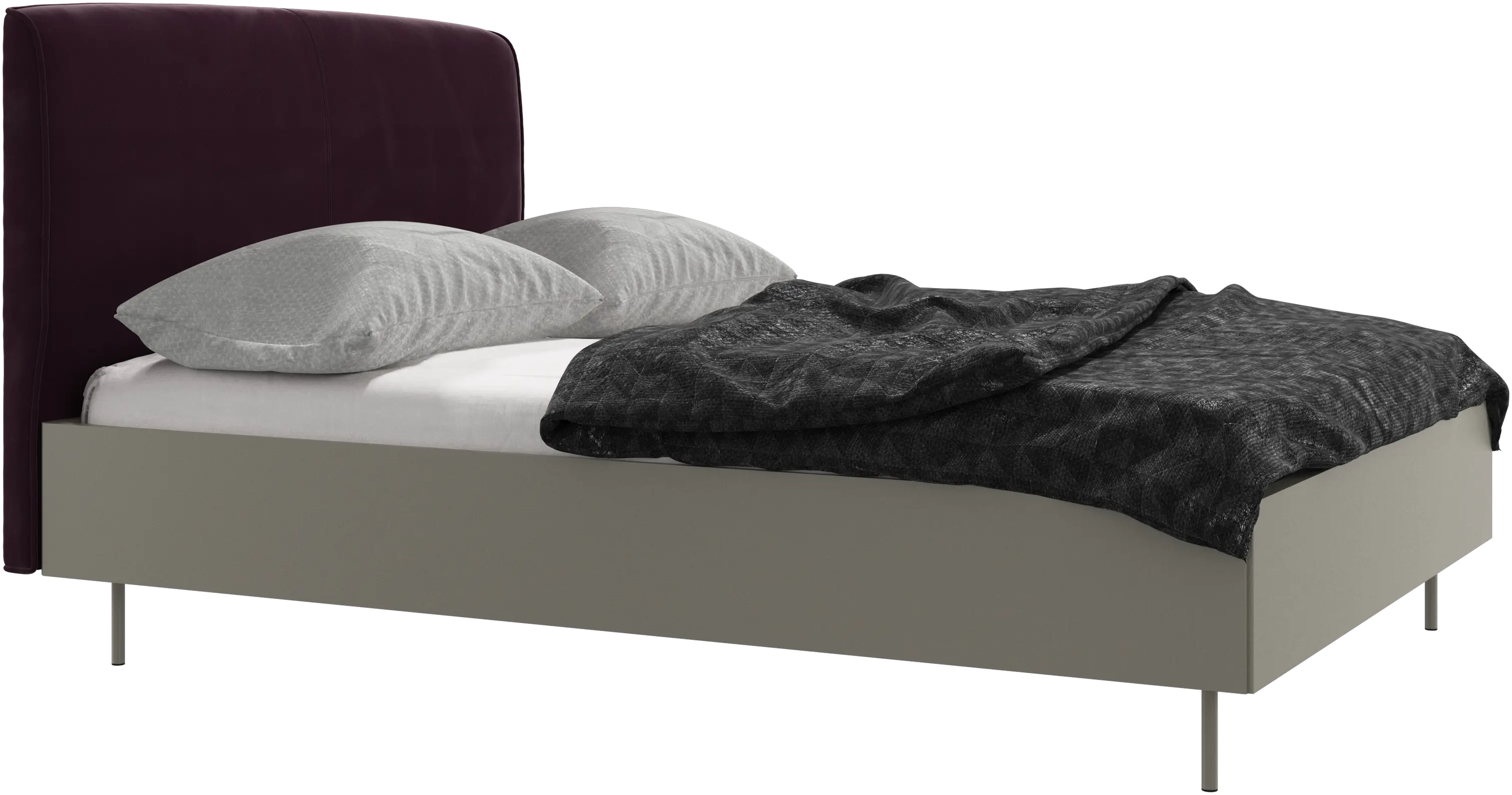 Houston, With headboard, legs
