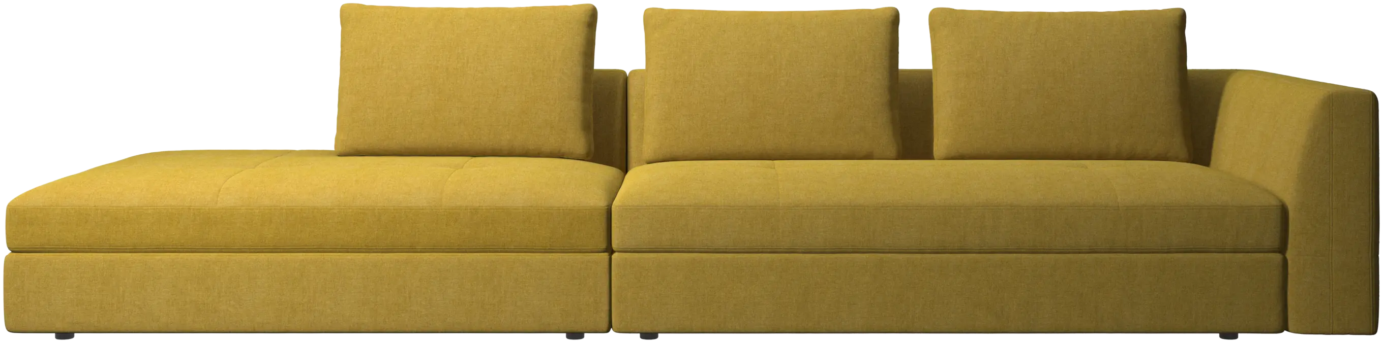 Bergamo sofa with lounging unit