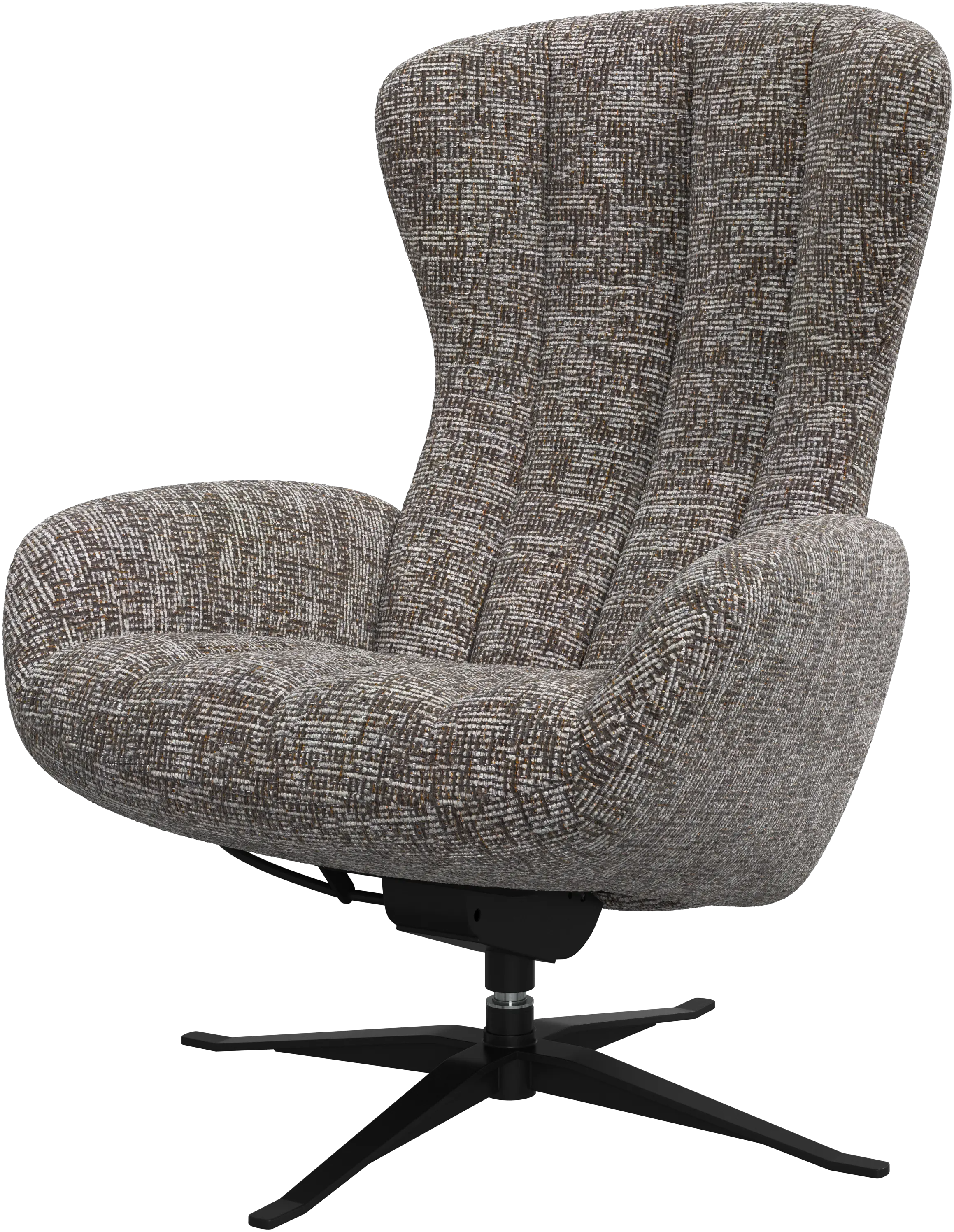 Tilburg hvilestol med drejefunktion og justerbar nakkestøtte