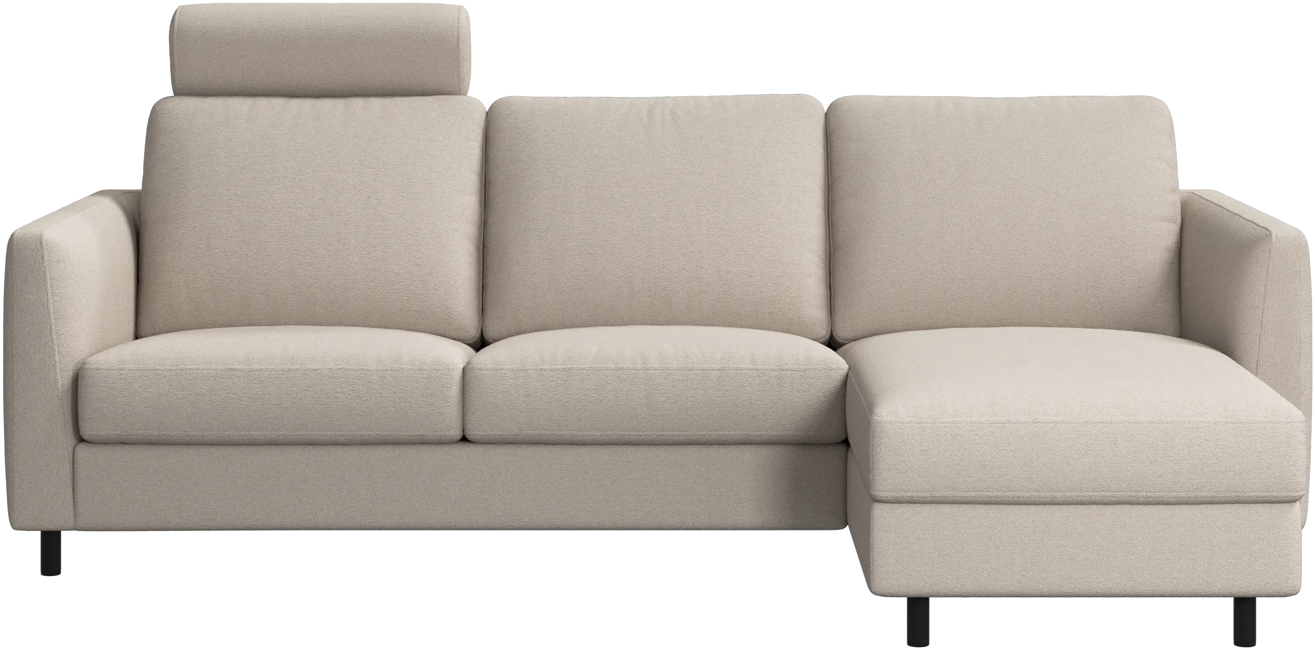 Indivi sofa with chaise longue right