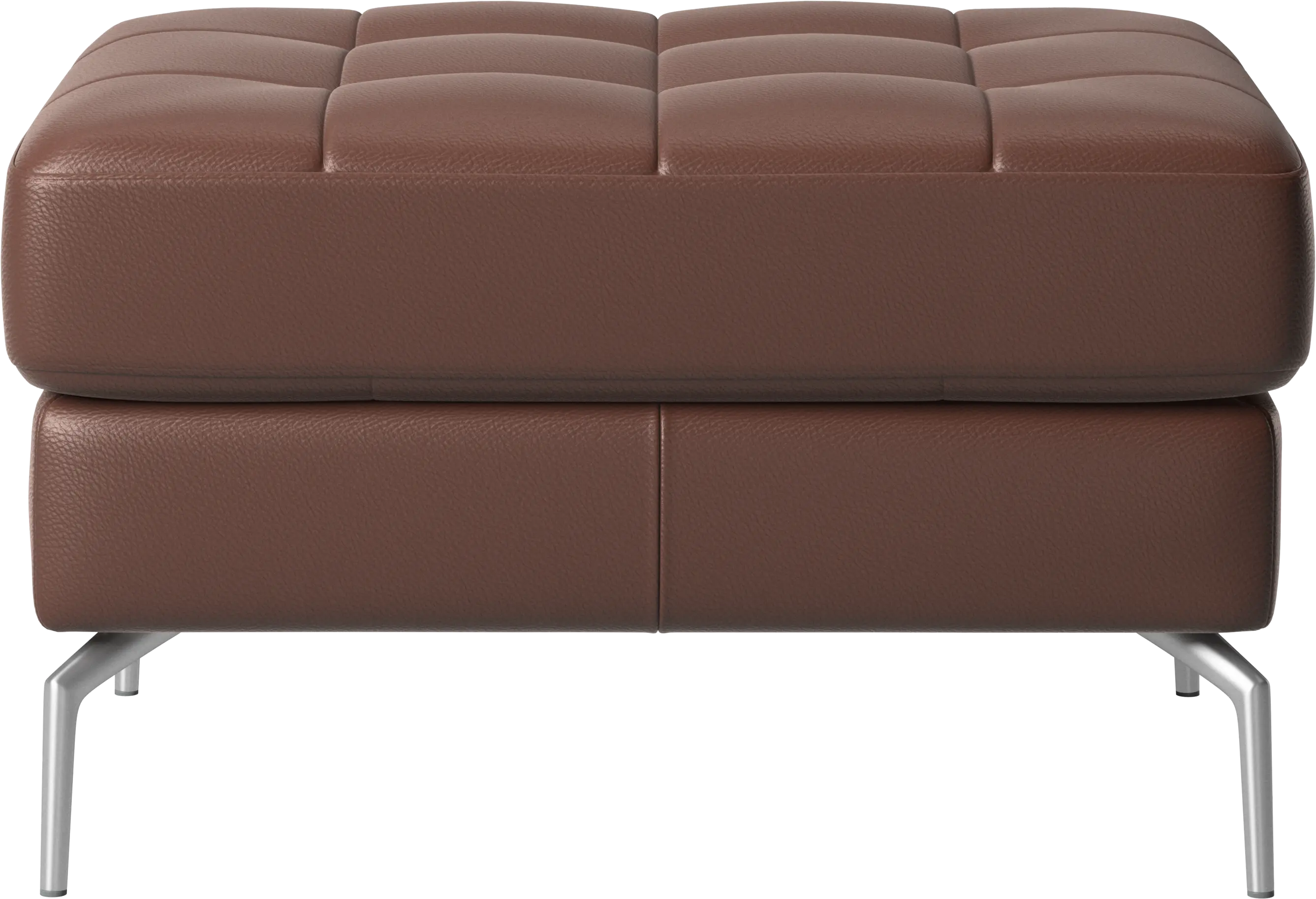 Osaka footstool, tufted seat