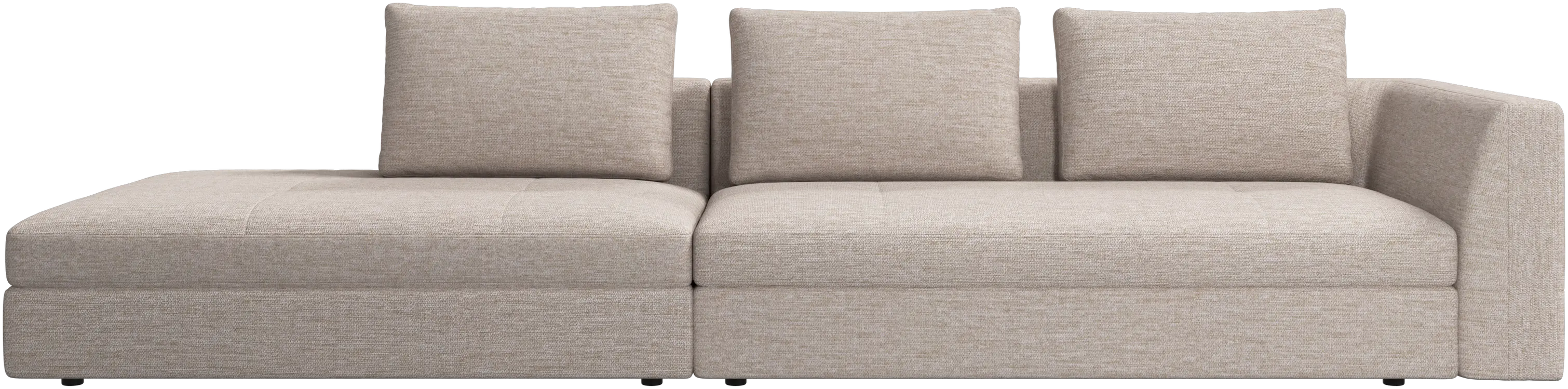 Bergamo sofa with lounging unit