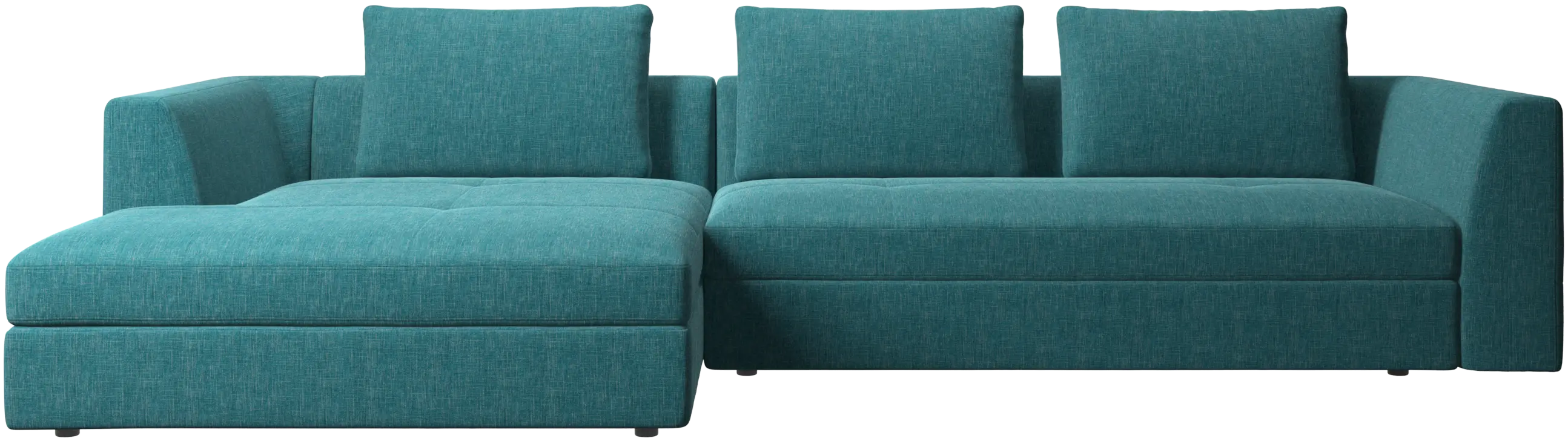 Bergamo sofa with resting unit