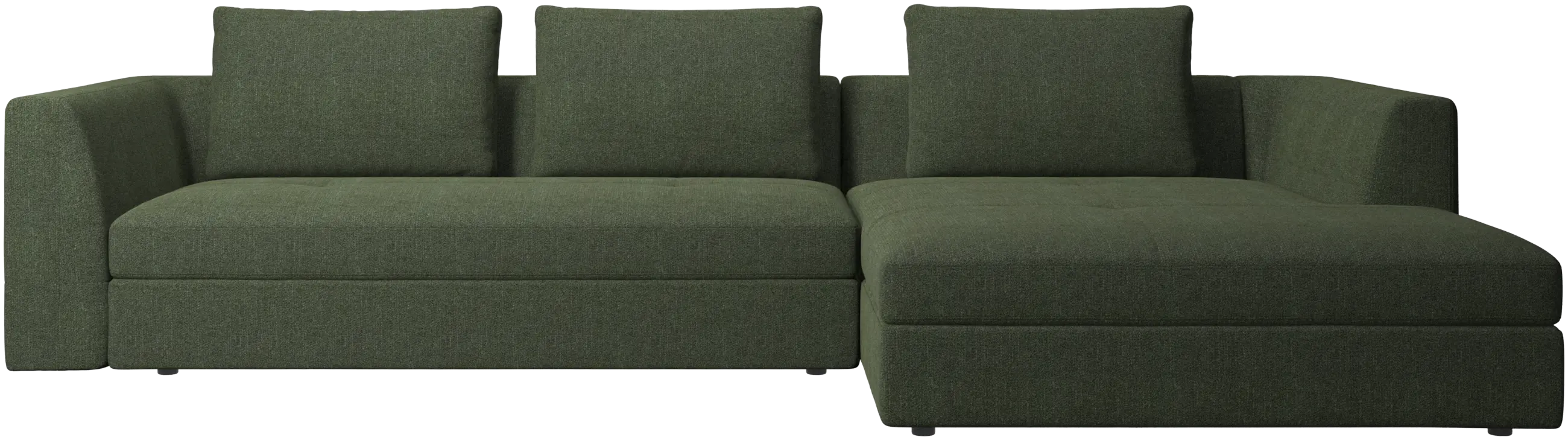 Bergamo sofa with resting unit