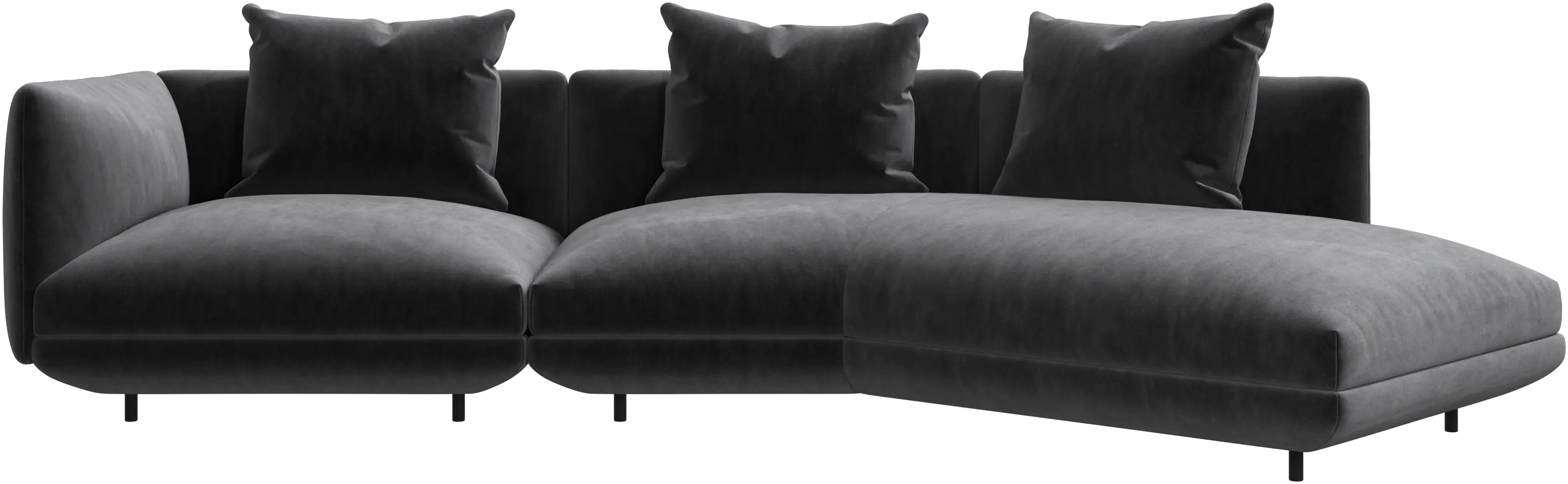 Sofá chaise lounge Salamanca de 3 lugares