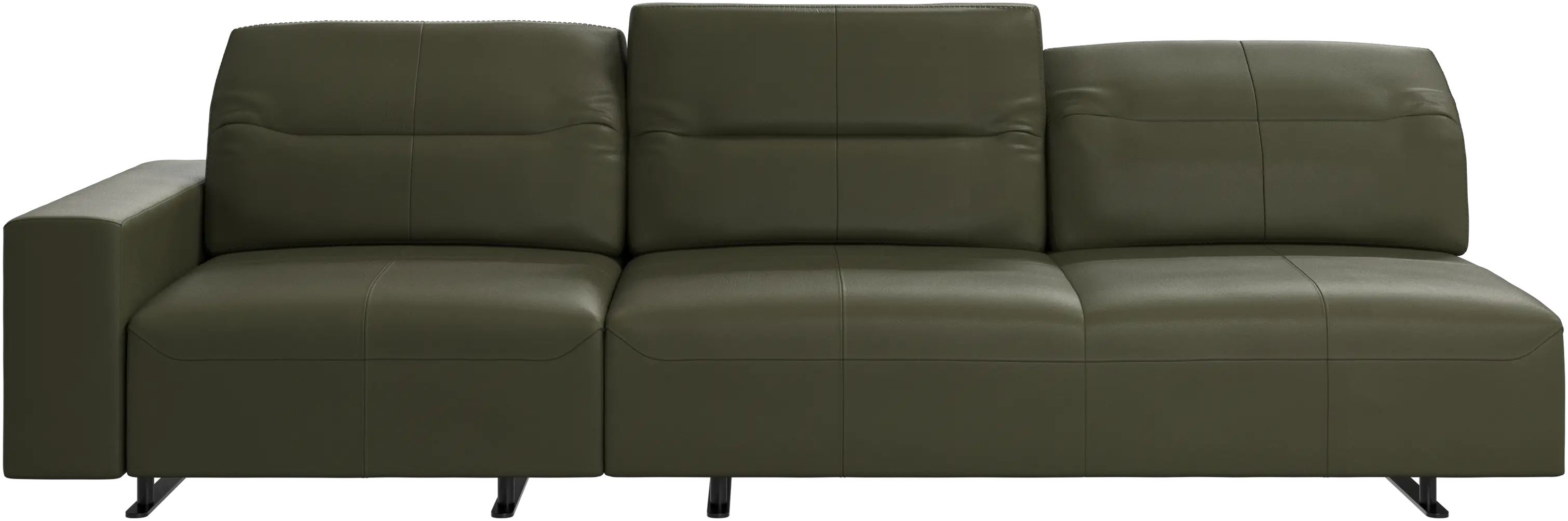 Hampton sofa with adjustable back