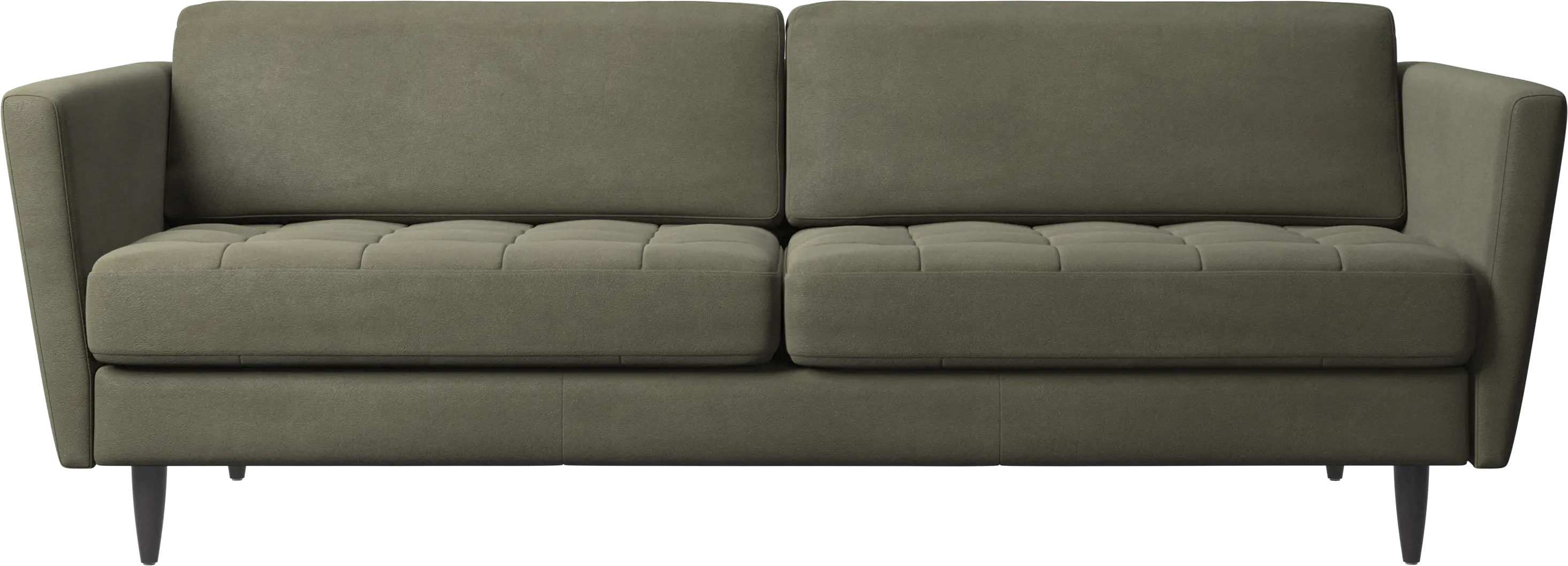 Sofá Osaka, asiento capitoné