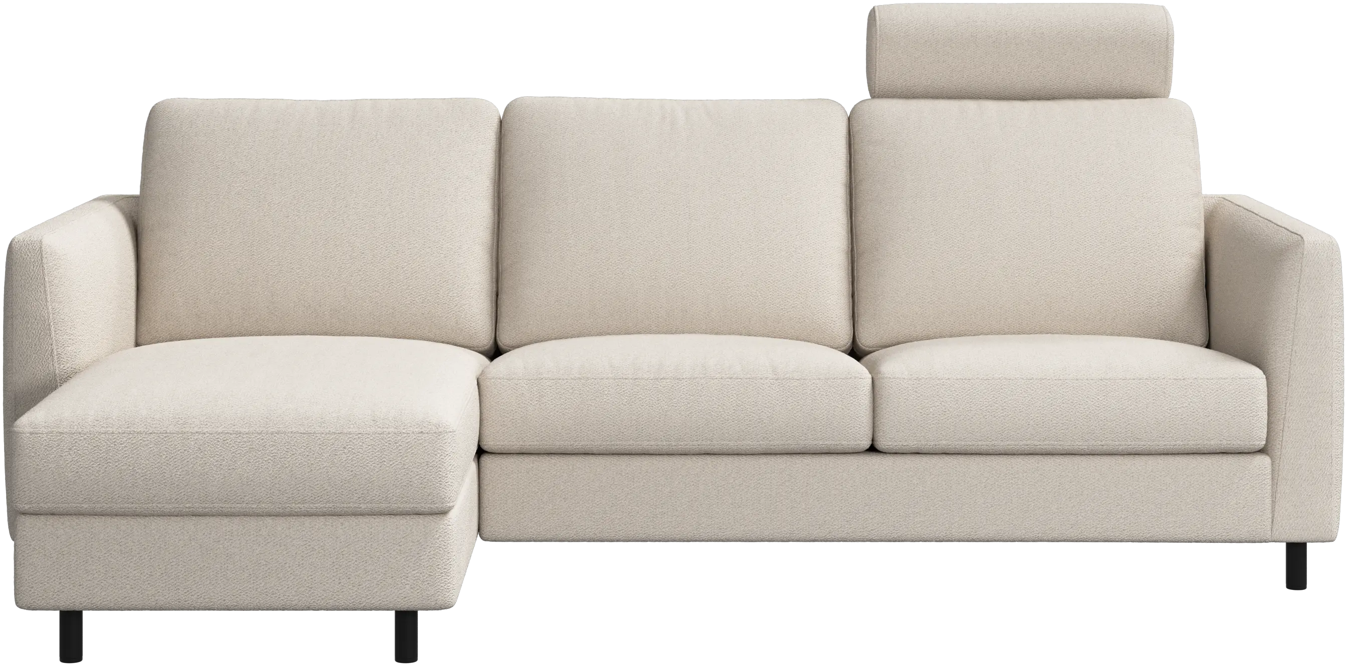 Indivi sofa with chaise longue left