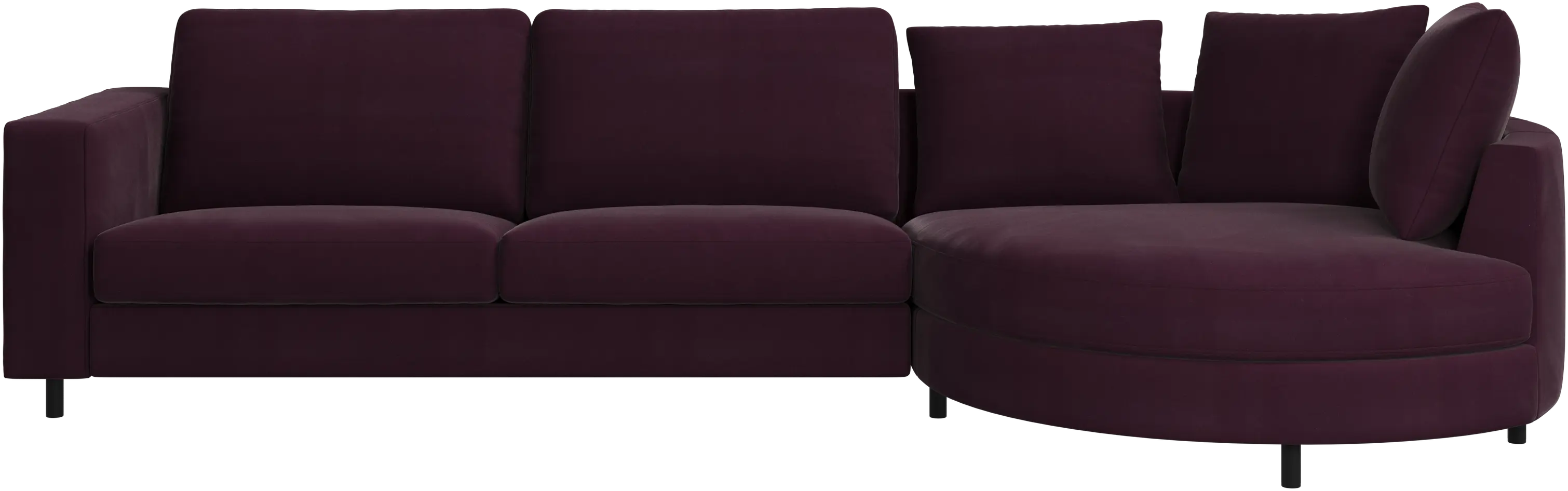 Indivi sofa with chaise longue right