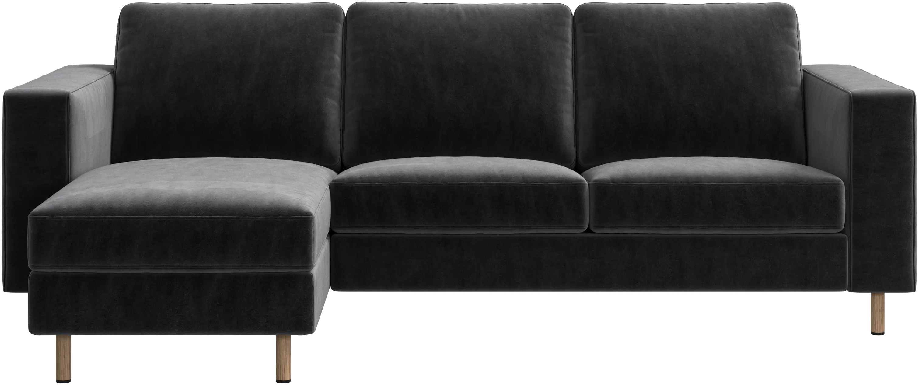 Indivi sofa with chaise longue left