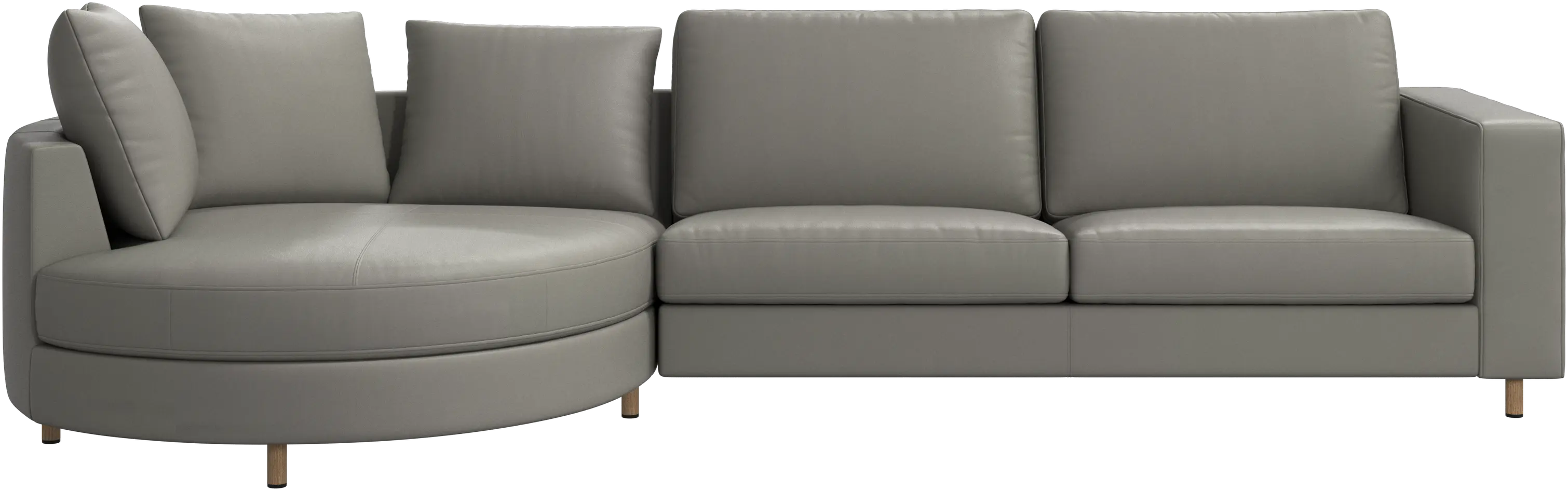 Indivi sofa with chaise longue left