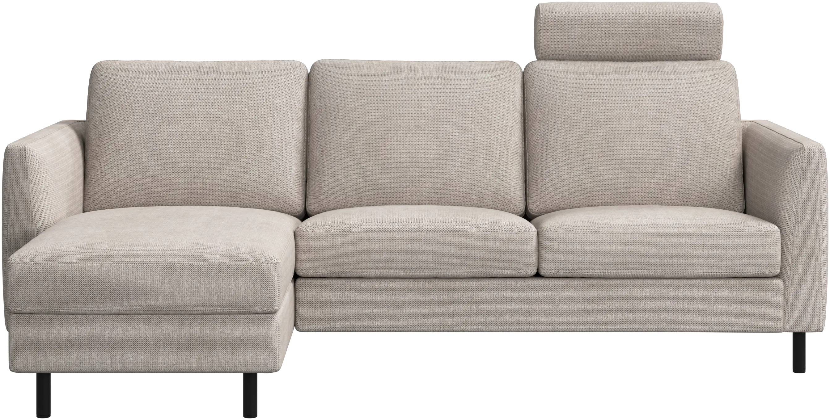 Indivi sofa with chaise longue left