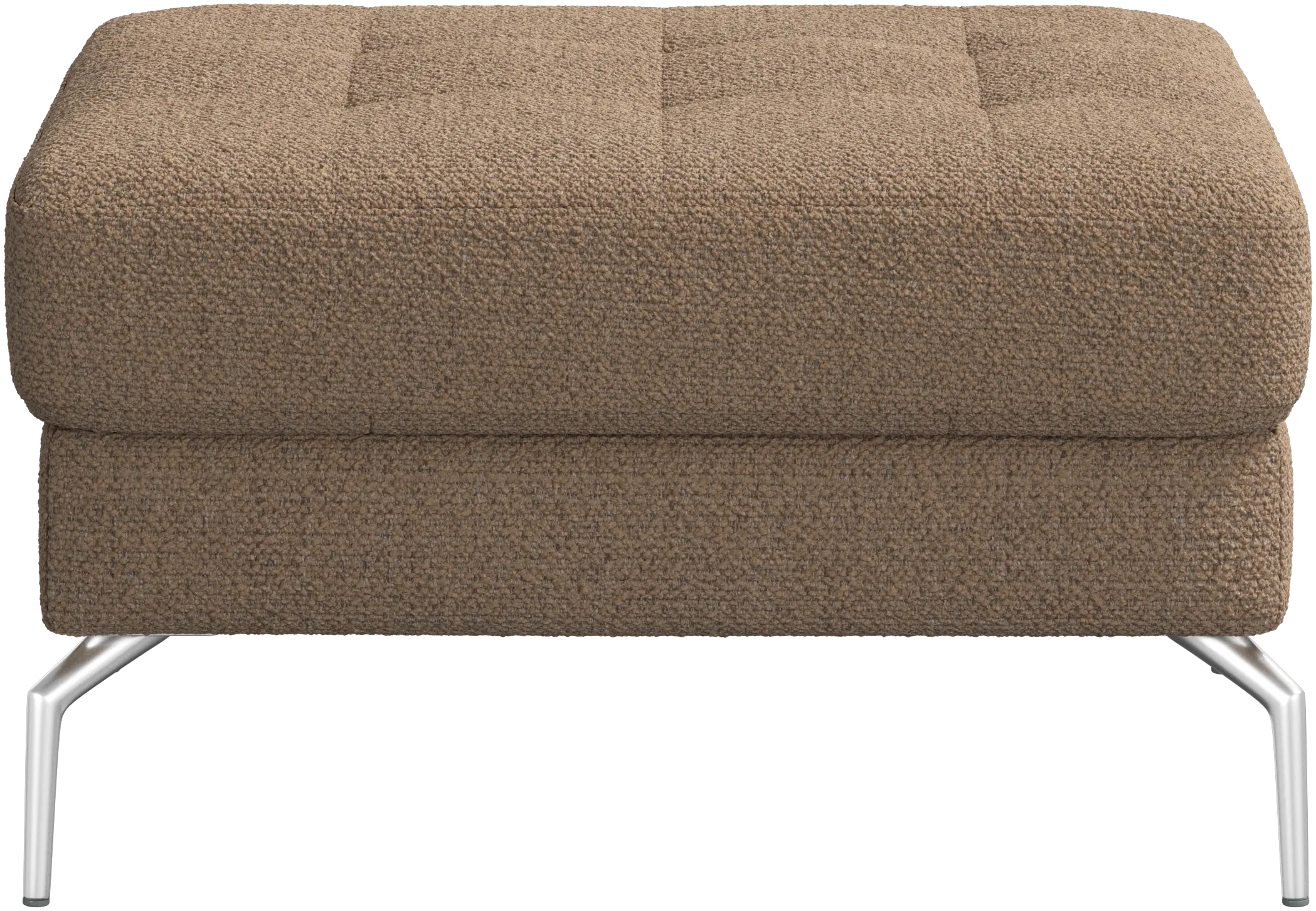 Osaka footstool, tufted seat