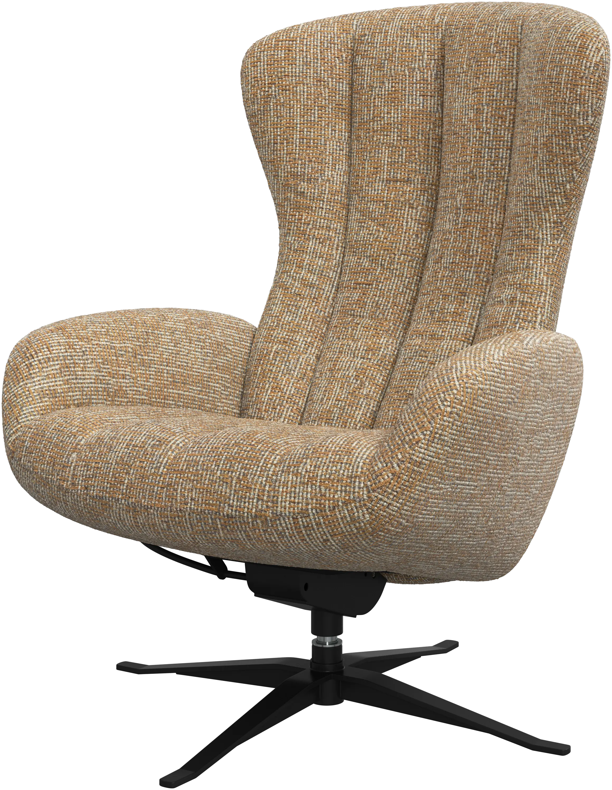 Tilburg recliner with swivel function and adjustable headrest