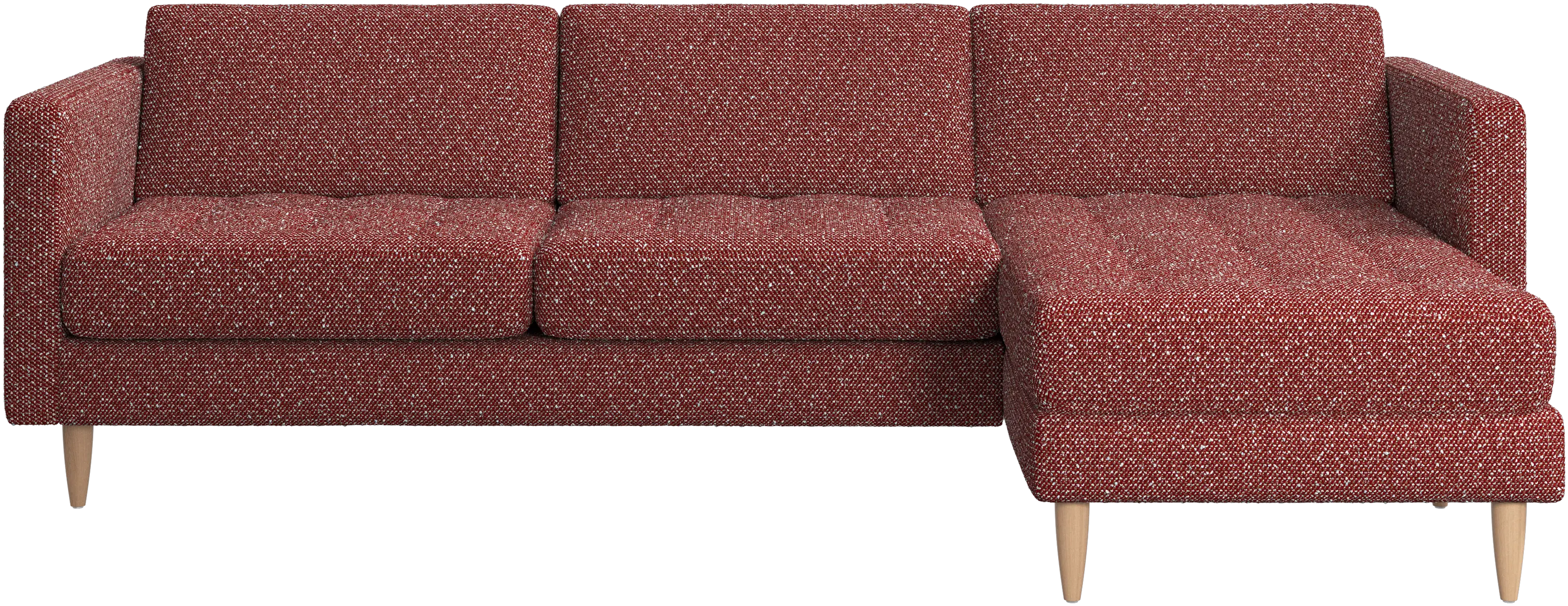 Osaka sofa with resting unit, tufted seat
