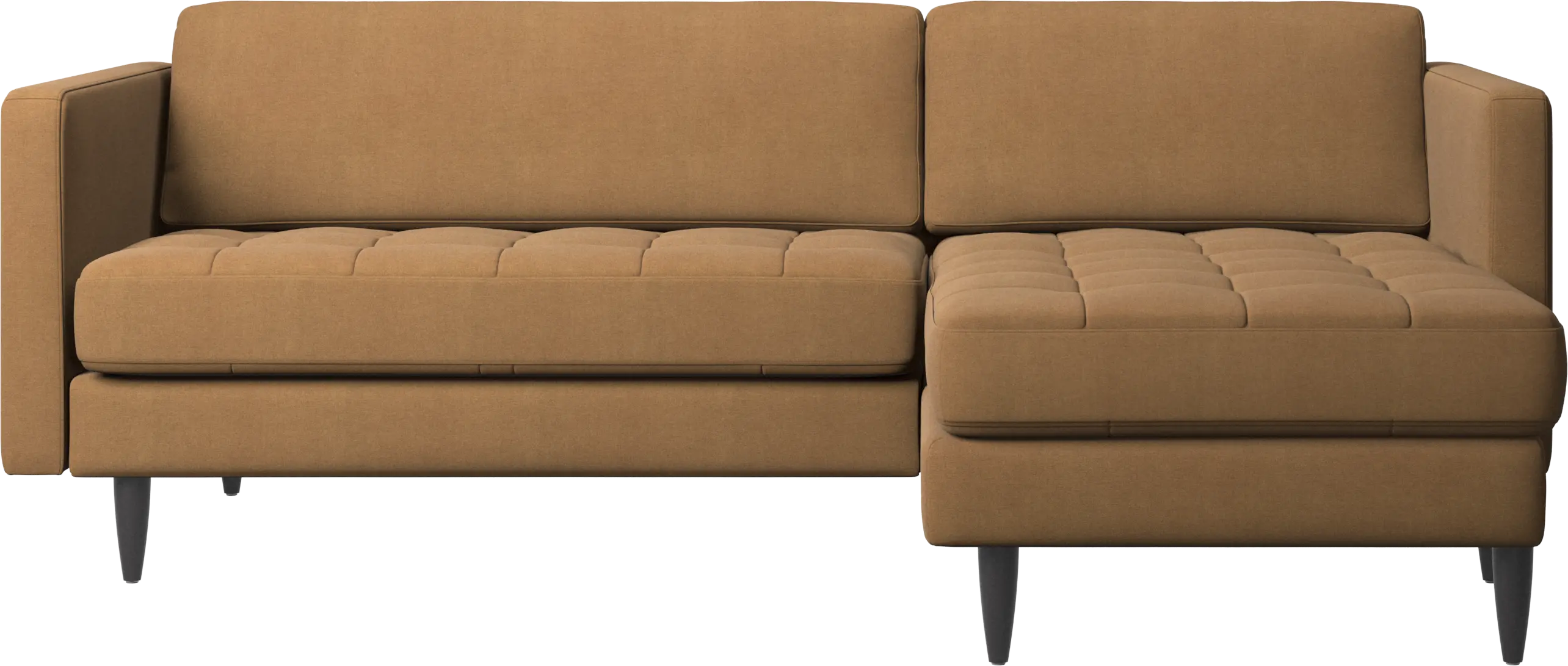 Osaka sofa with resting unit, tufted seat