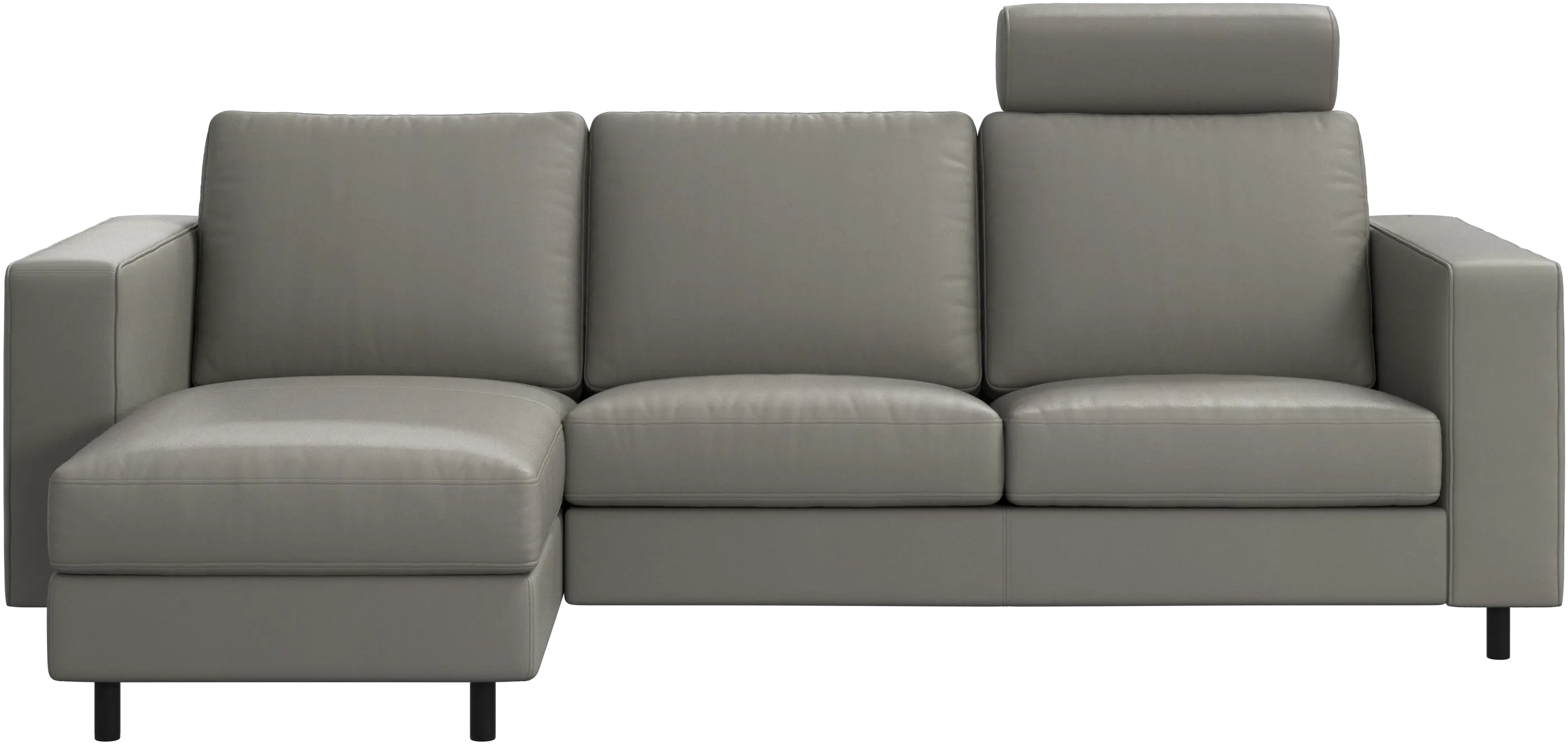 Indivi sofa with chaise longue left