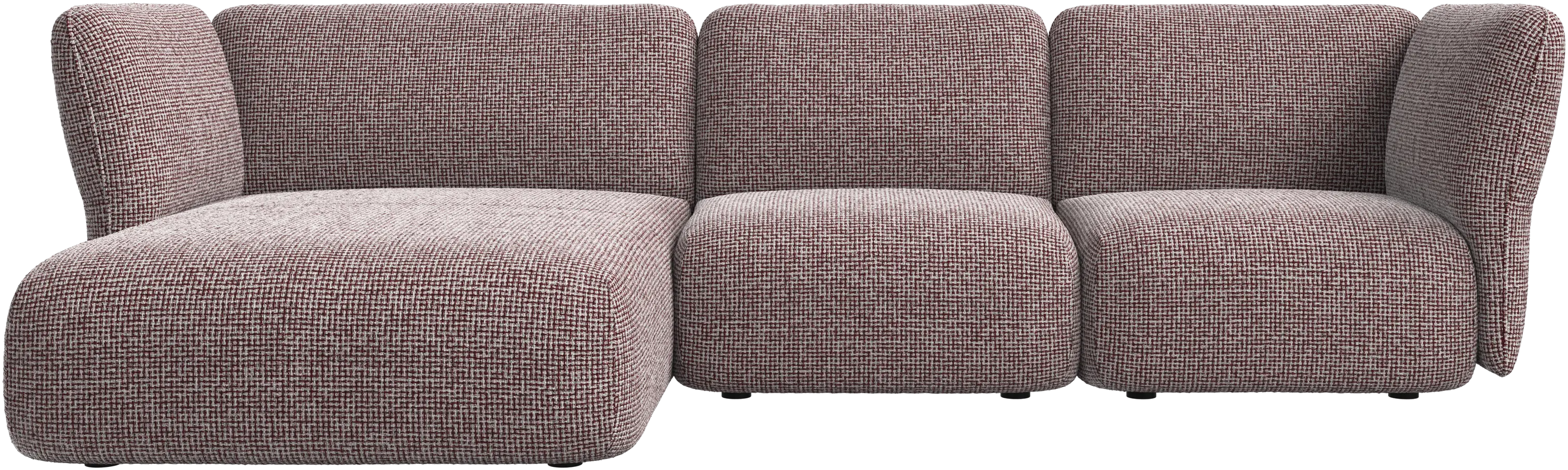 Paraggi 2-Sitzer mit Chaise longue links