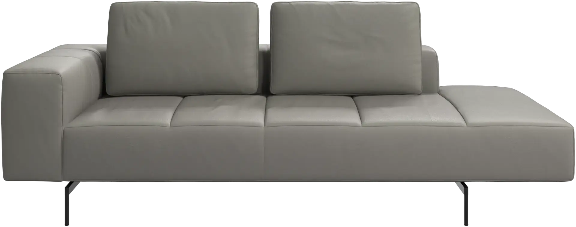 Amsterdam ソファ用レスティングモジュール、アームレスト レフト、オープンエンド ライト