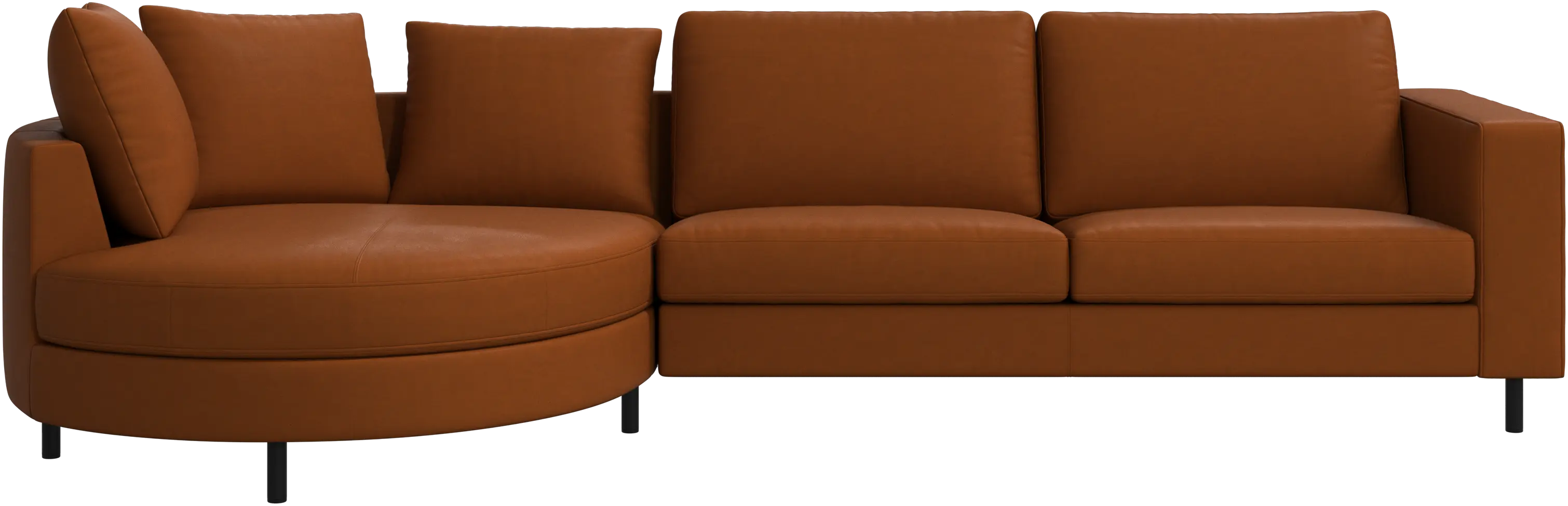 Indivi sofa with chaise longue left