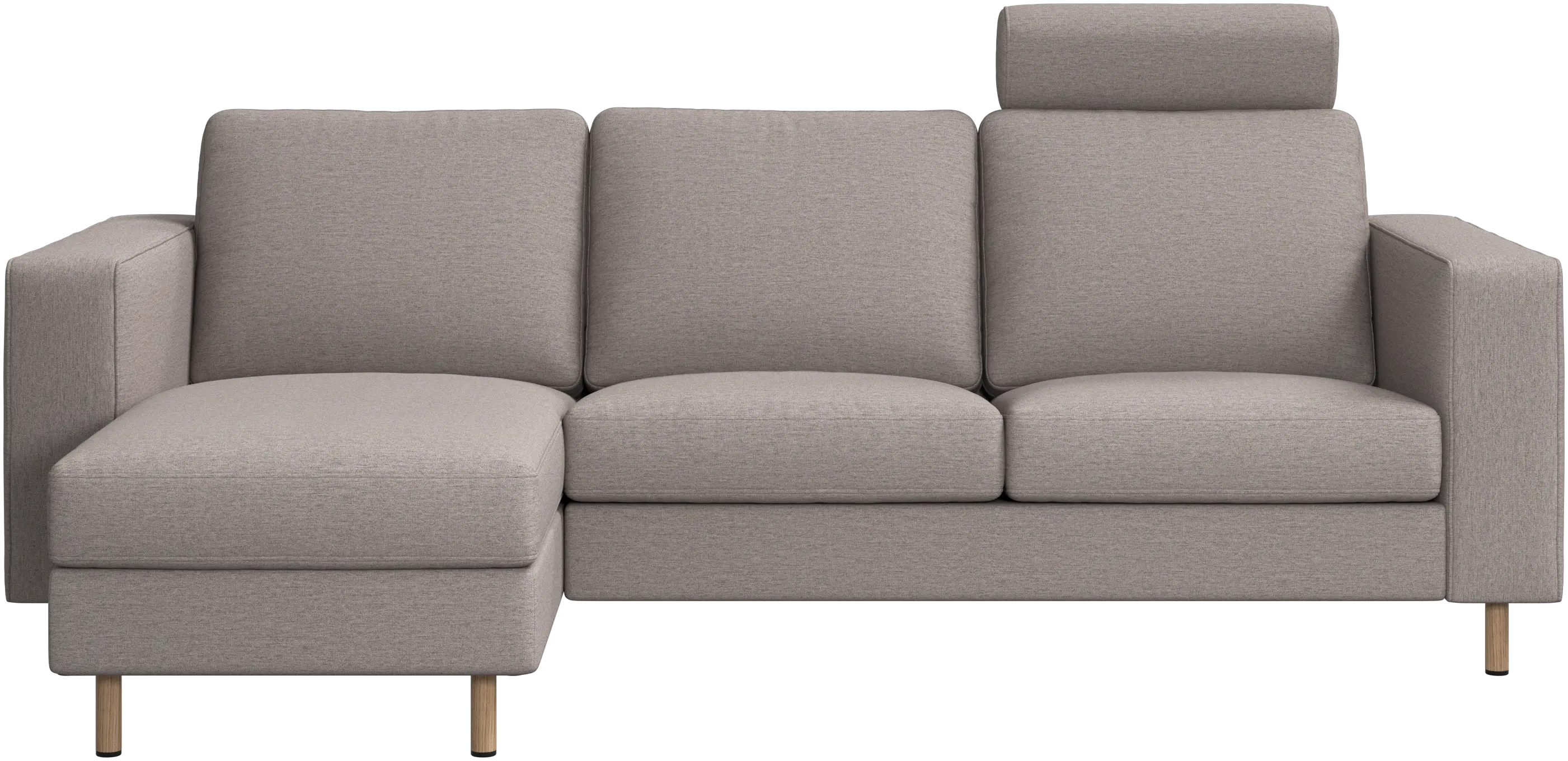 Indivi sofa with chaise longue left