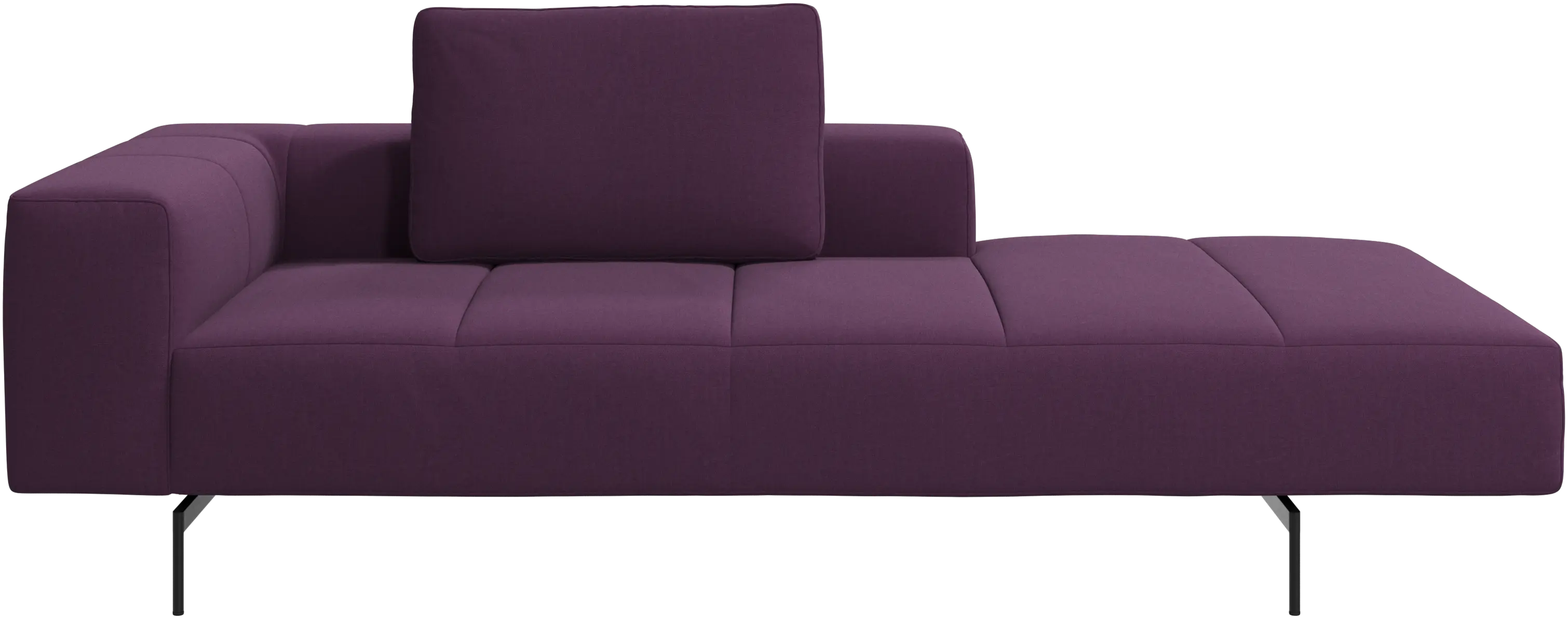 Amsterdam Iounging module for sofa, armrest left, open end right