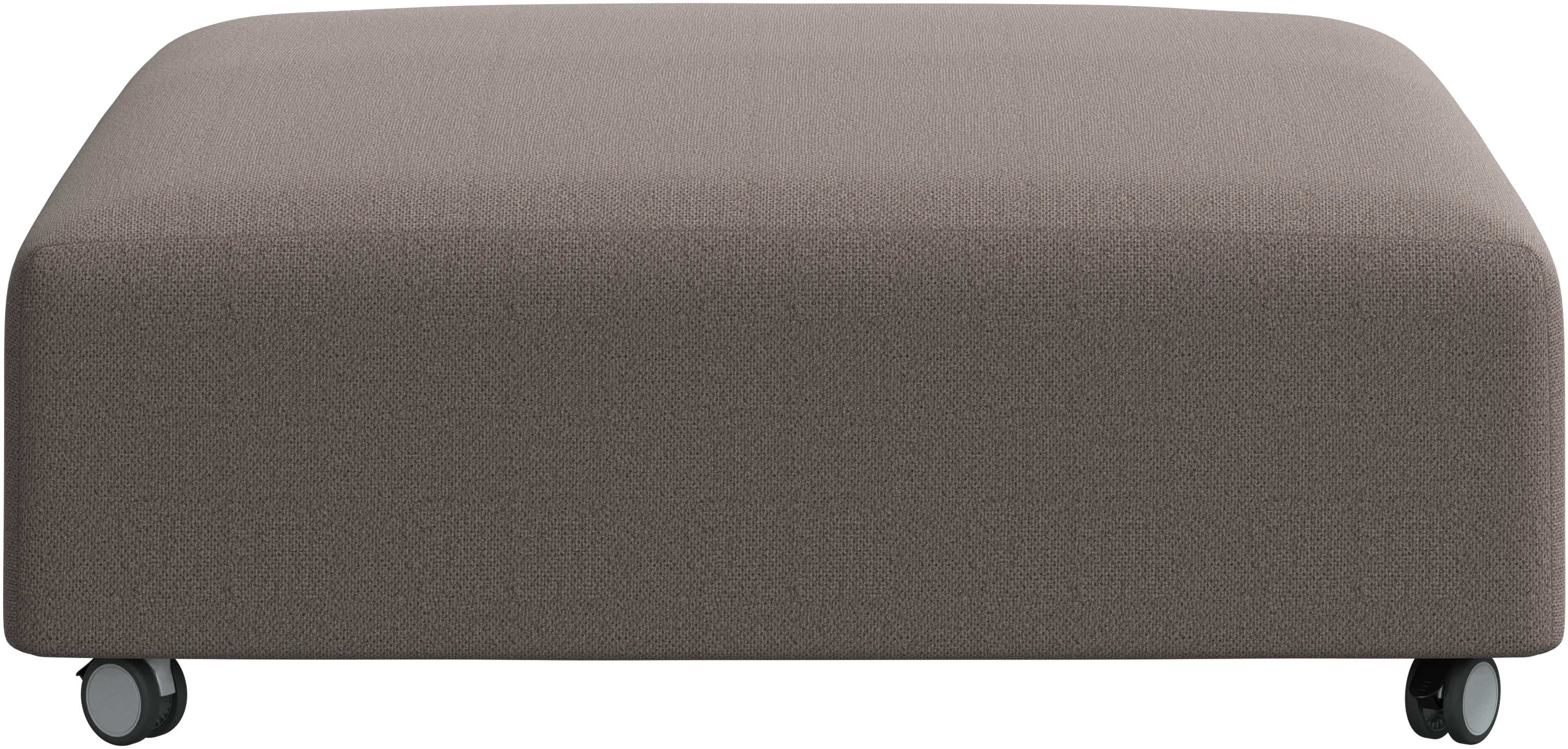 Hampton footstool on wheels