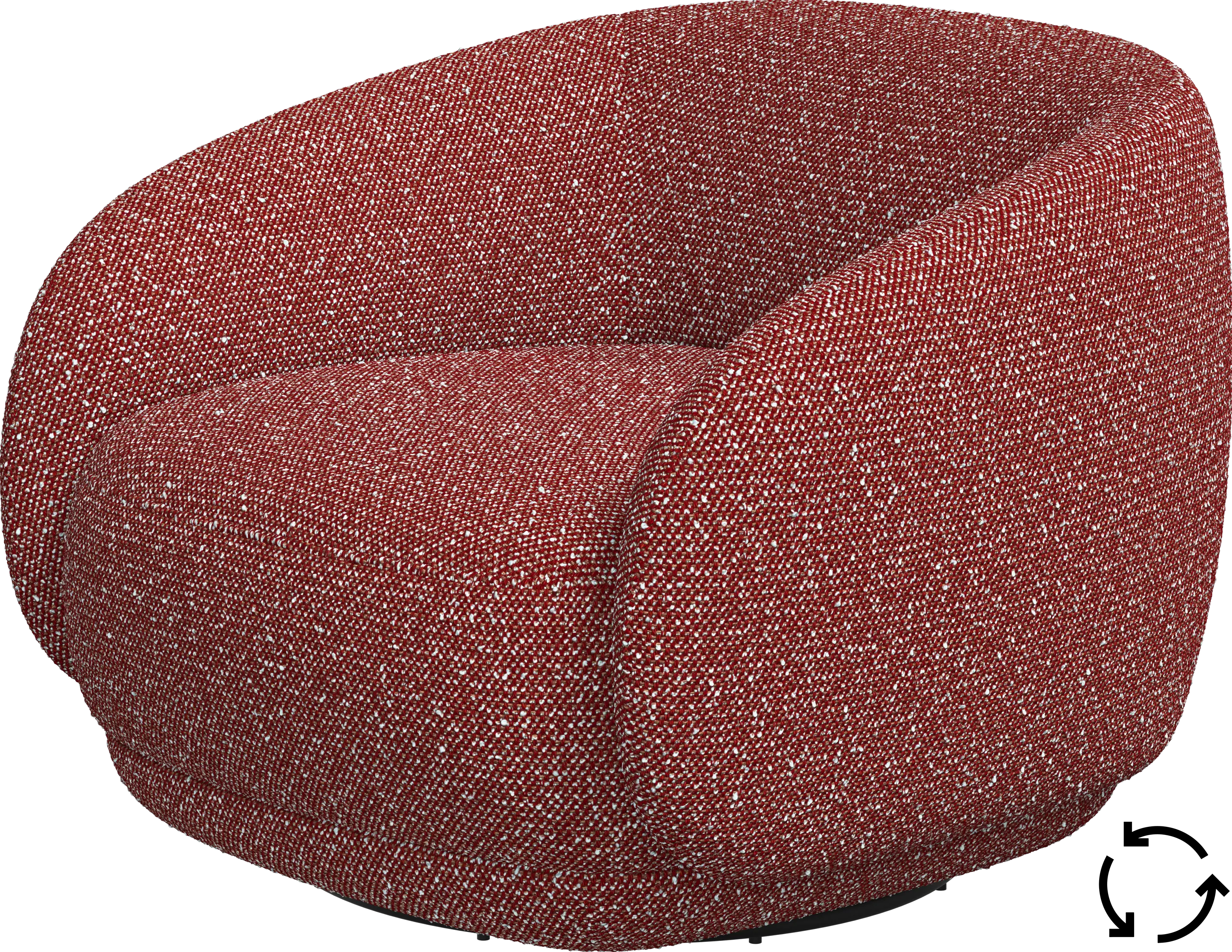 Fauteuil Bolzano avec fonction pivotante