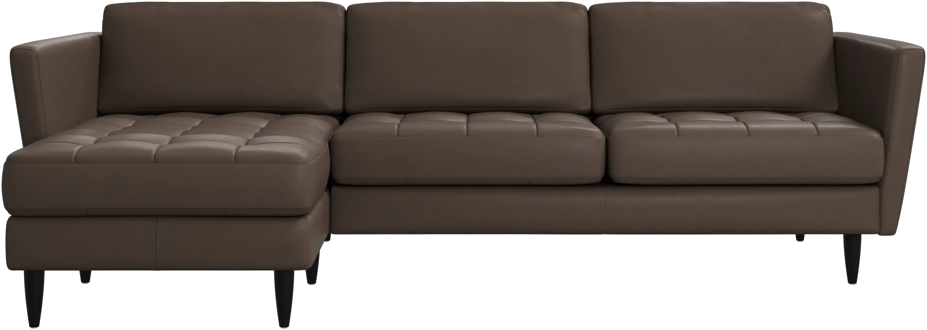 Osaka sofa with resting unit, tufted seat