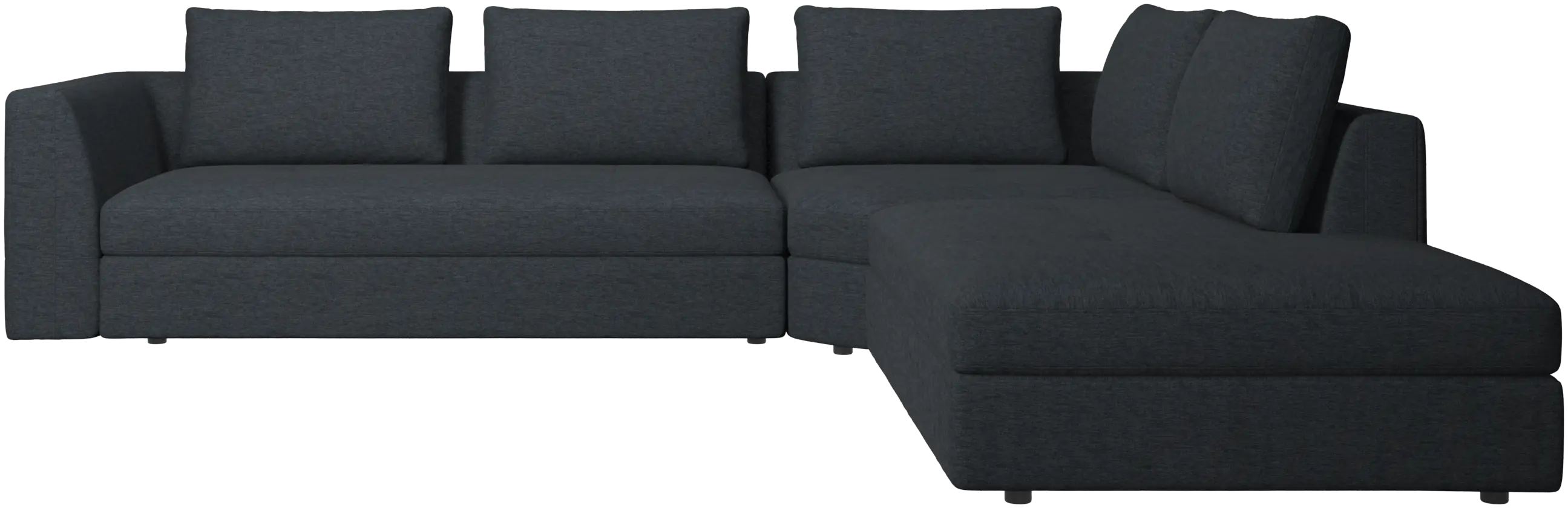 Bergamo corner sofa with lounging unit