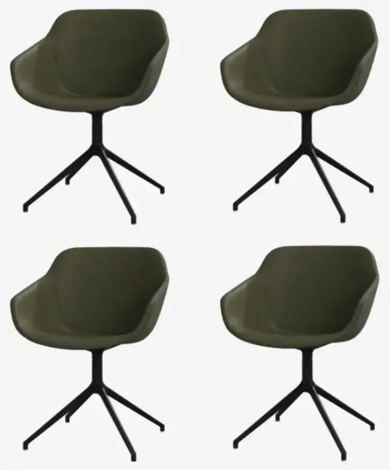 Dining chairs Vienna dining chair with swivel function (DCWH101) SET OF 4 - 30% OFF - SAVE £1546
