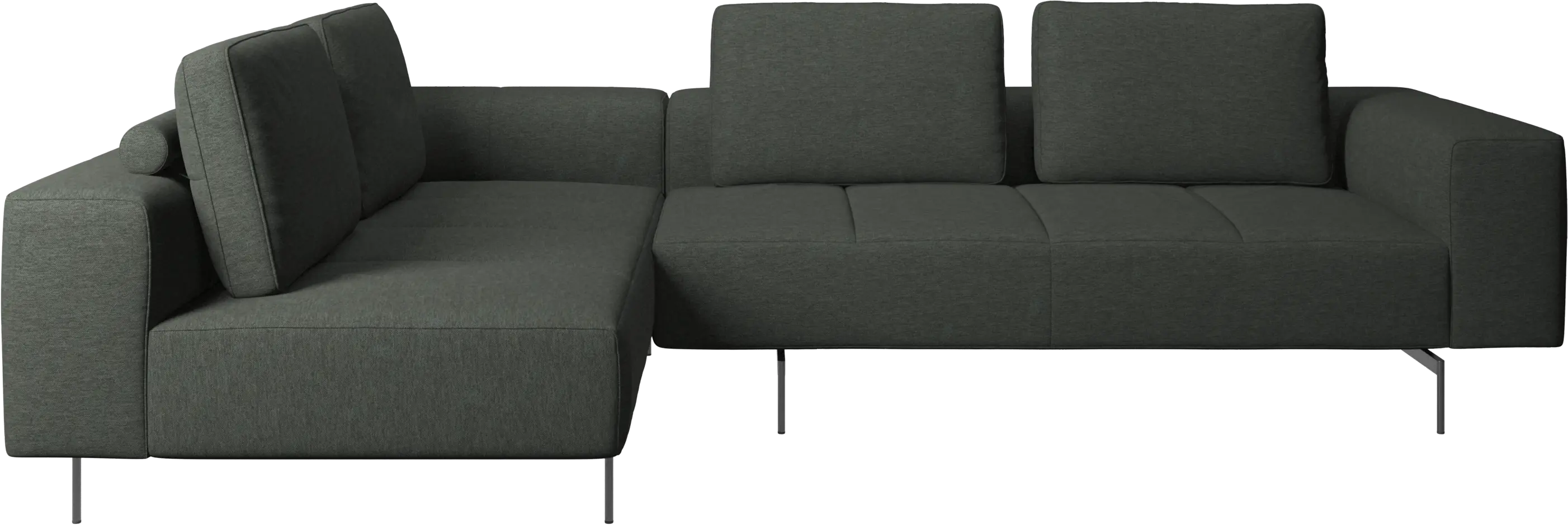 Amsterdam corner sofa with lounging unit