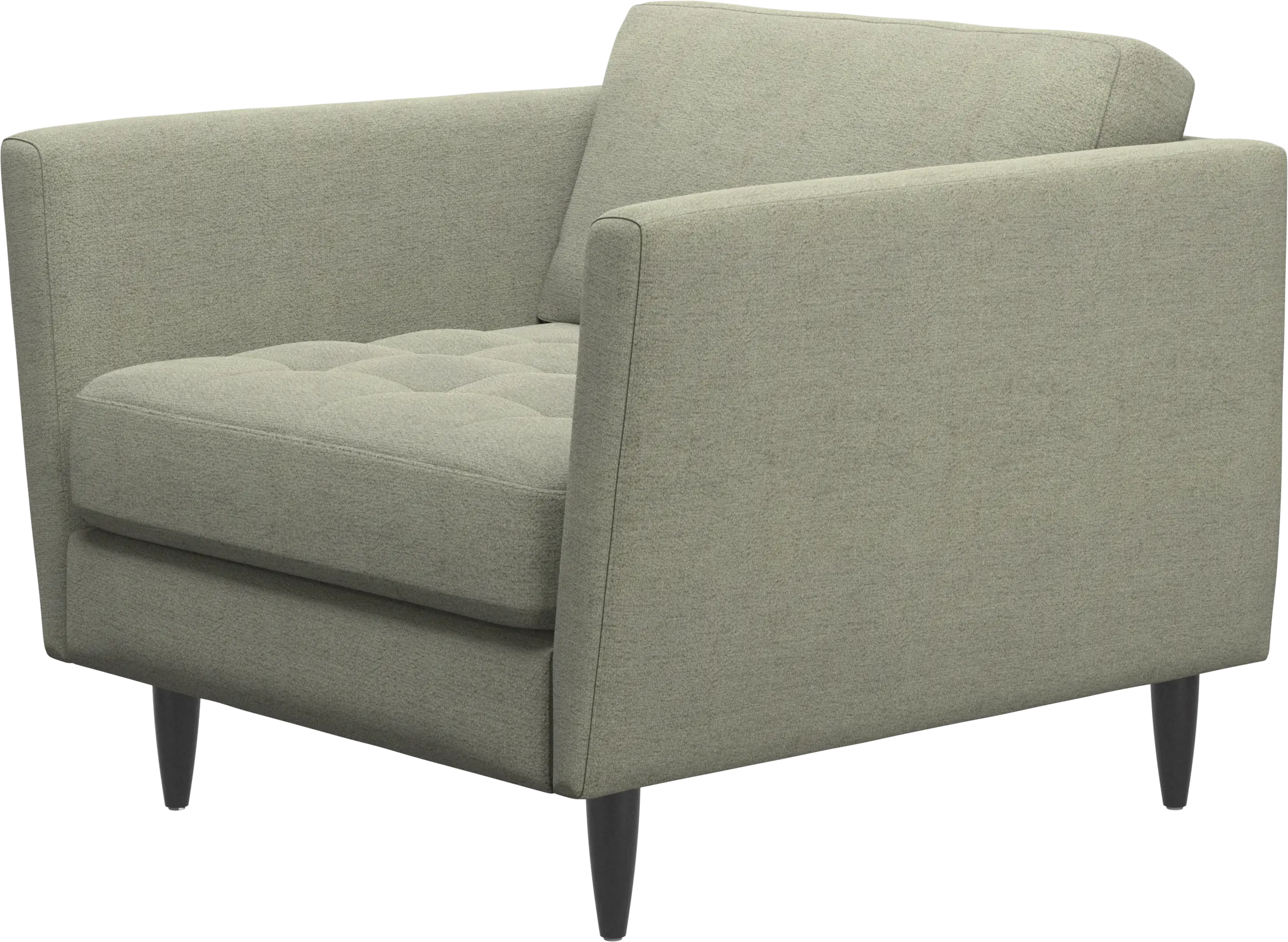 Osaka chair, tufted seat
