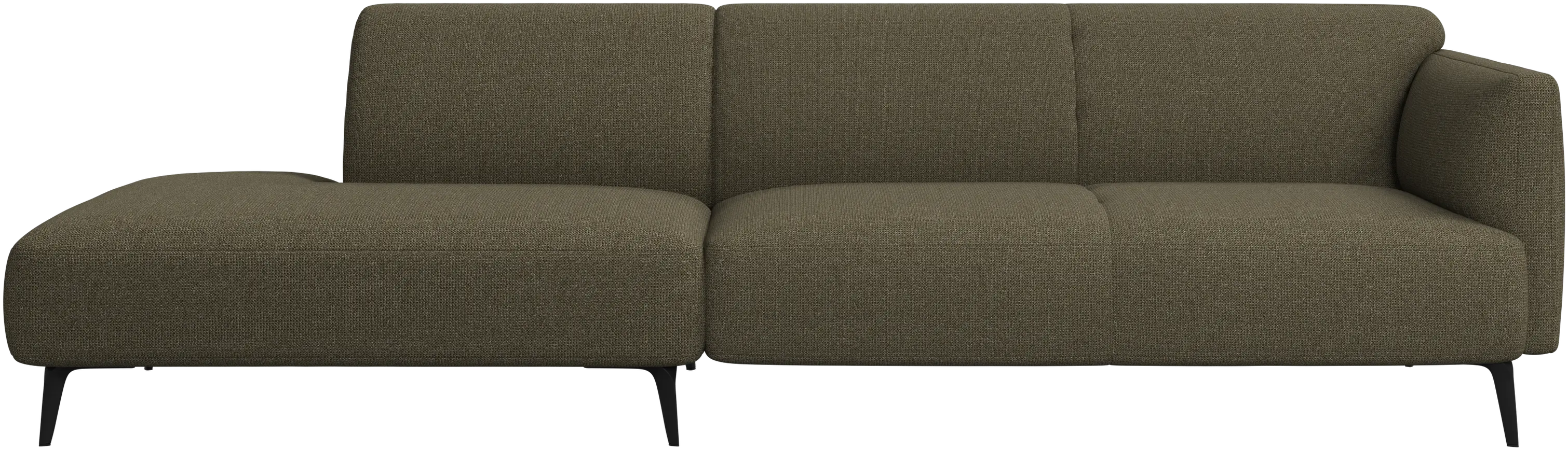 Modena sofa with lounging unit