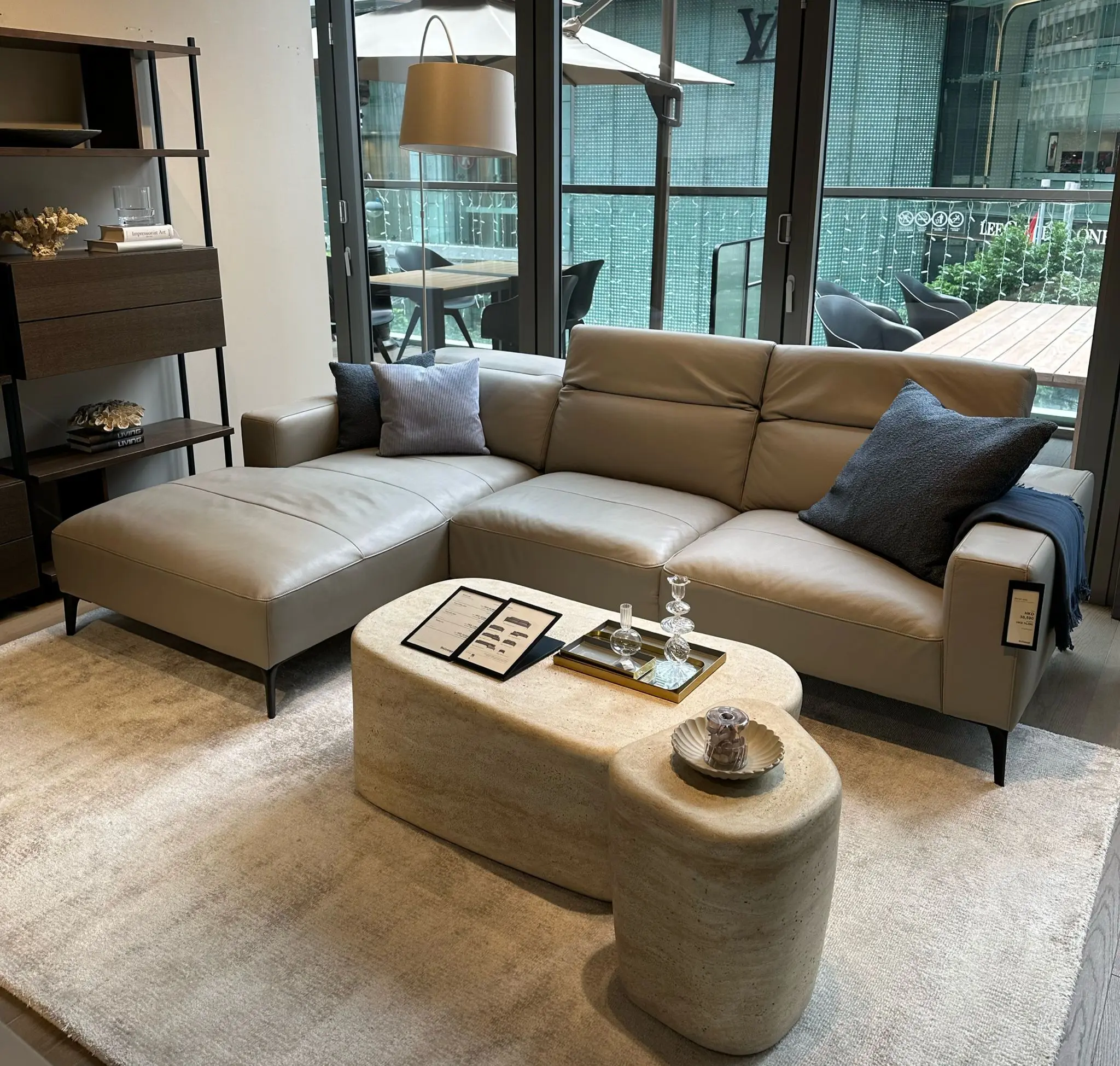 Zürich sofa with resting unit