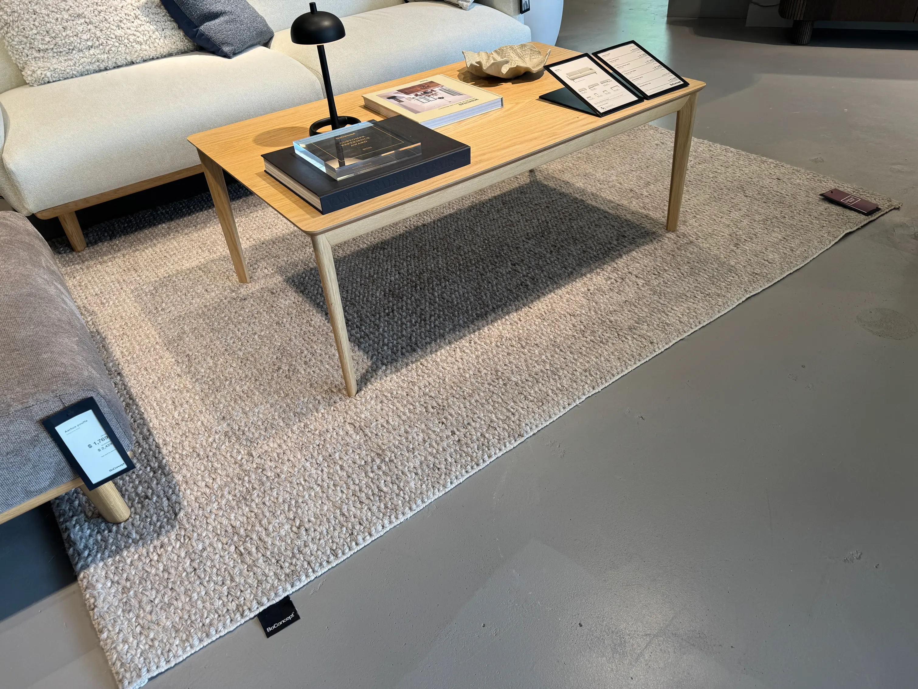 Scandinavia rug, grey