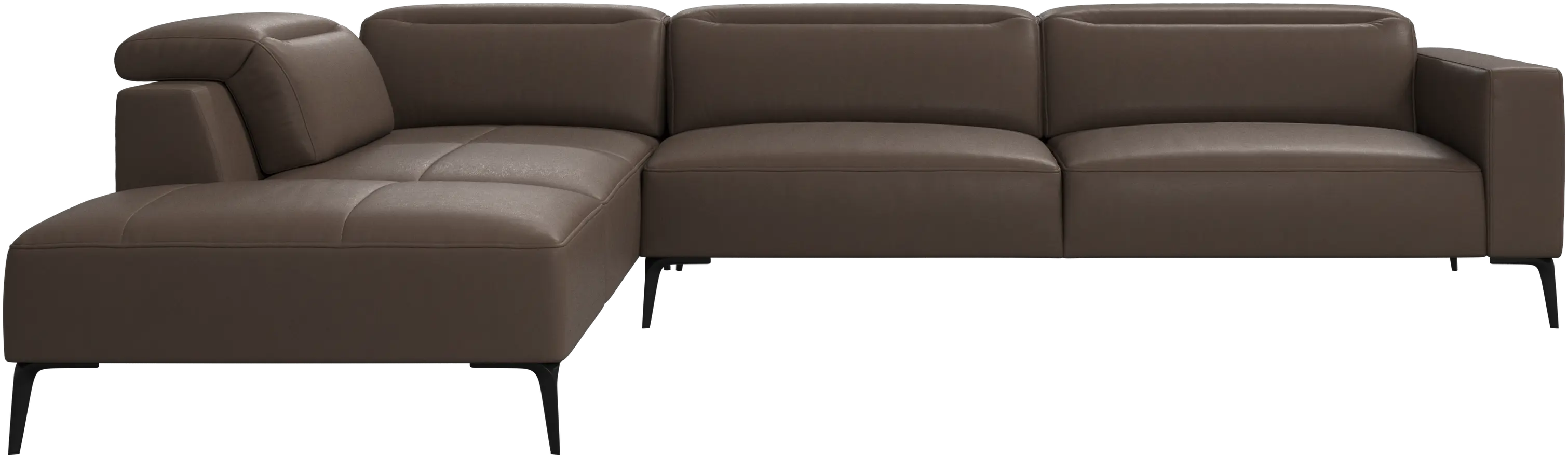Zürich corner sofa with lounging unit