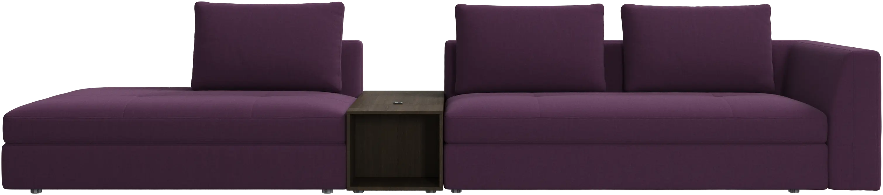Bergamo 3 seater lounge sofa with storage