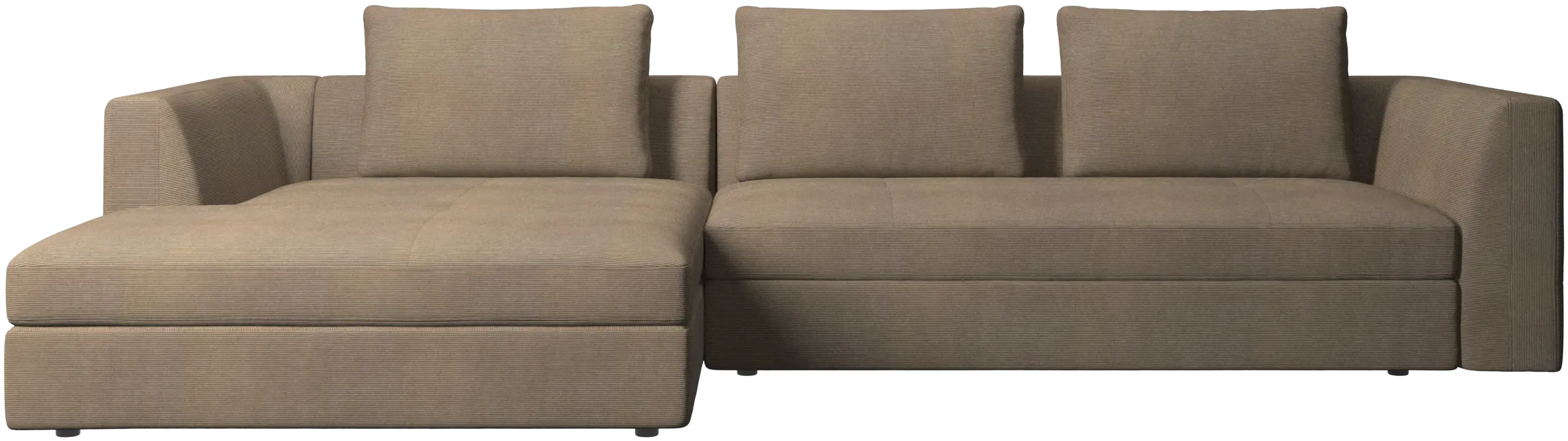 Bergamo sofa with resting unit