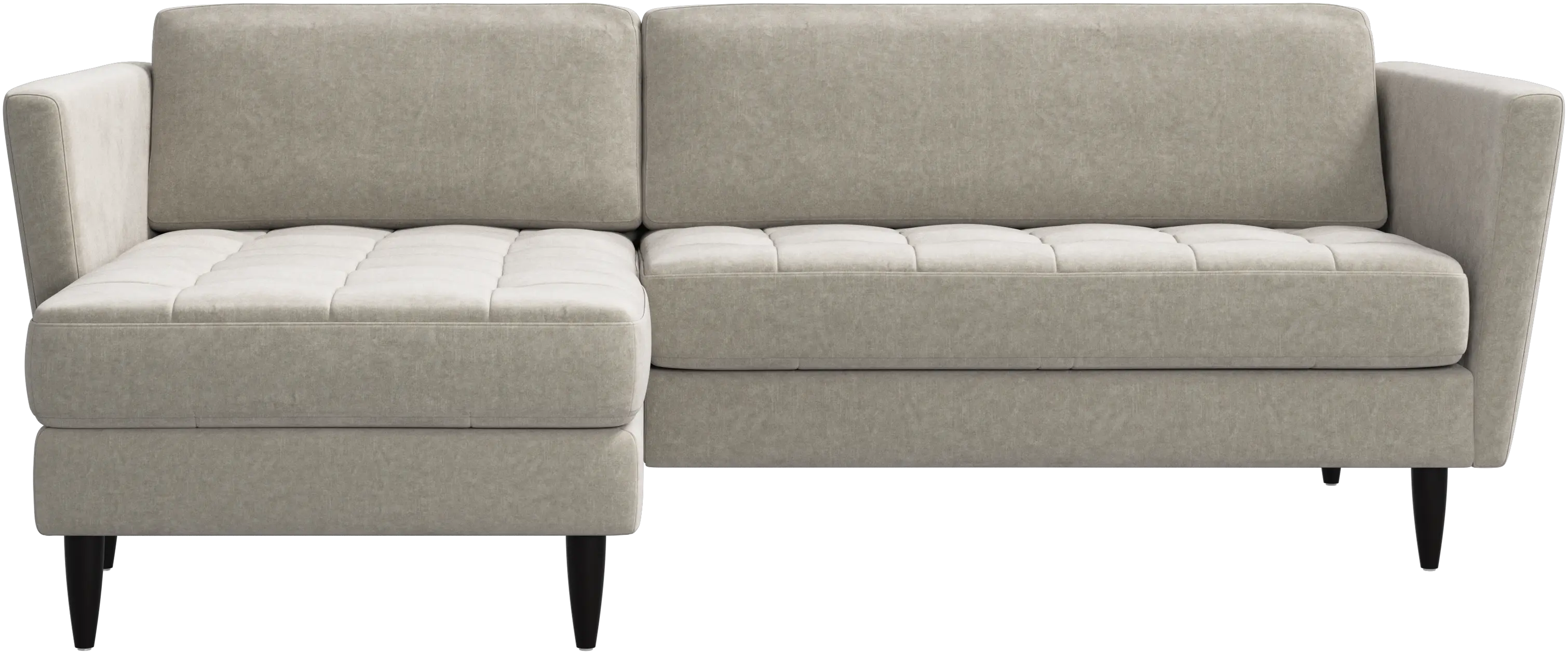 Osaka Sofa mit Ruhemodul, getuftete Sitzfläche