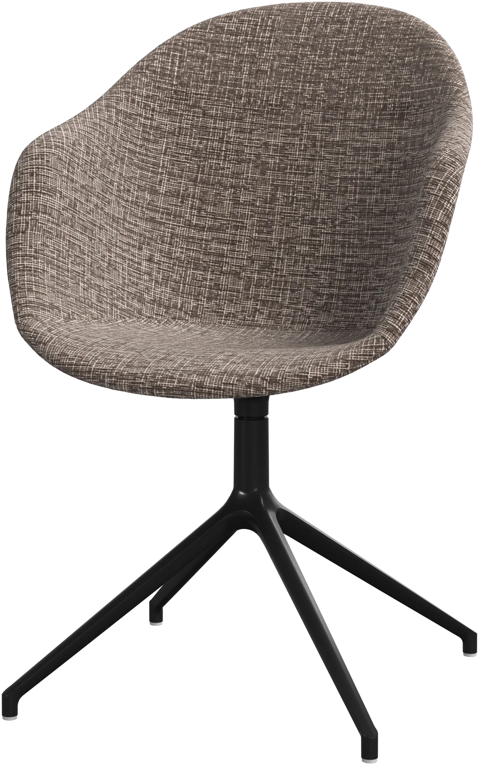 Chaise de salle à manger Adelaide avec fonction pivotante.