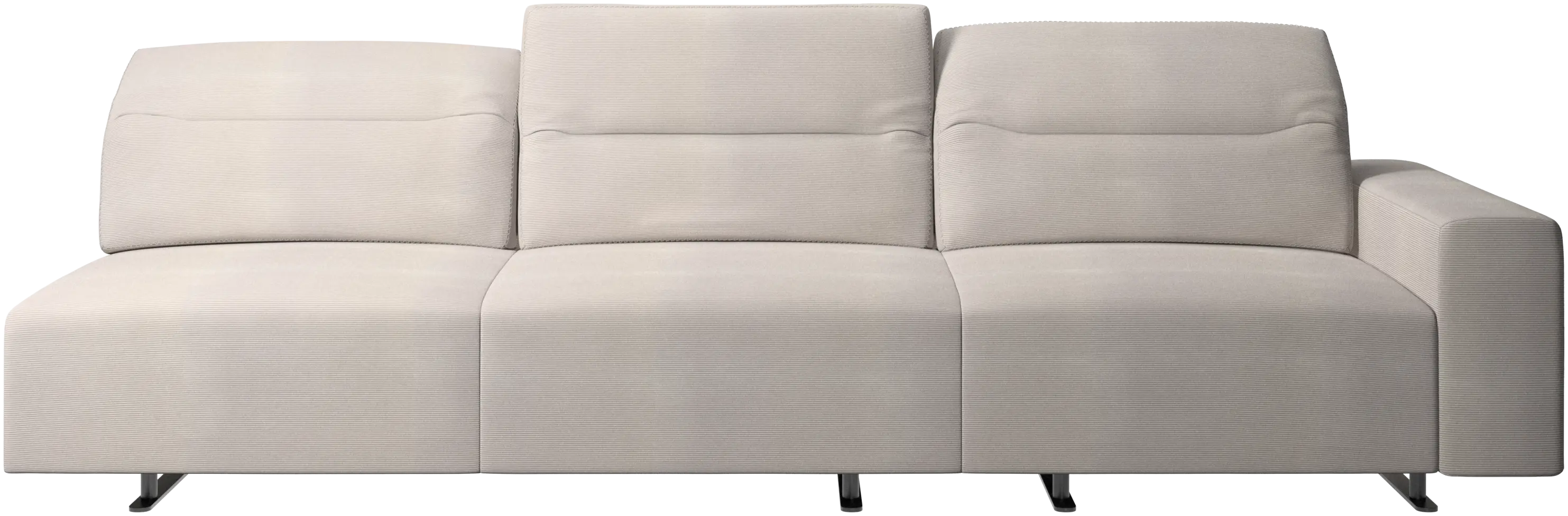 Hampton sofa with adjustable back