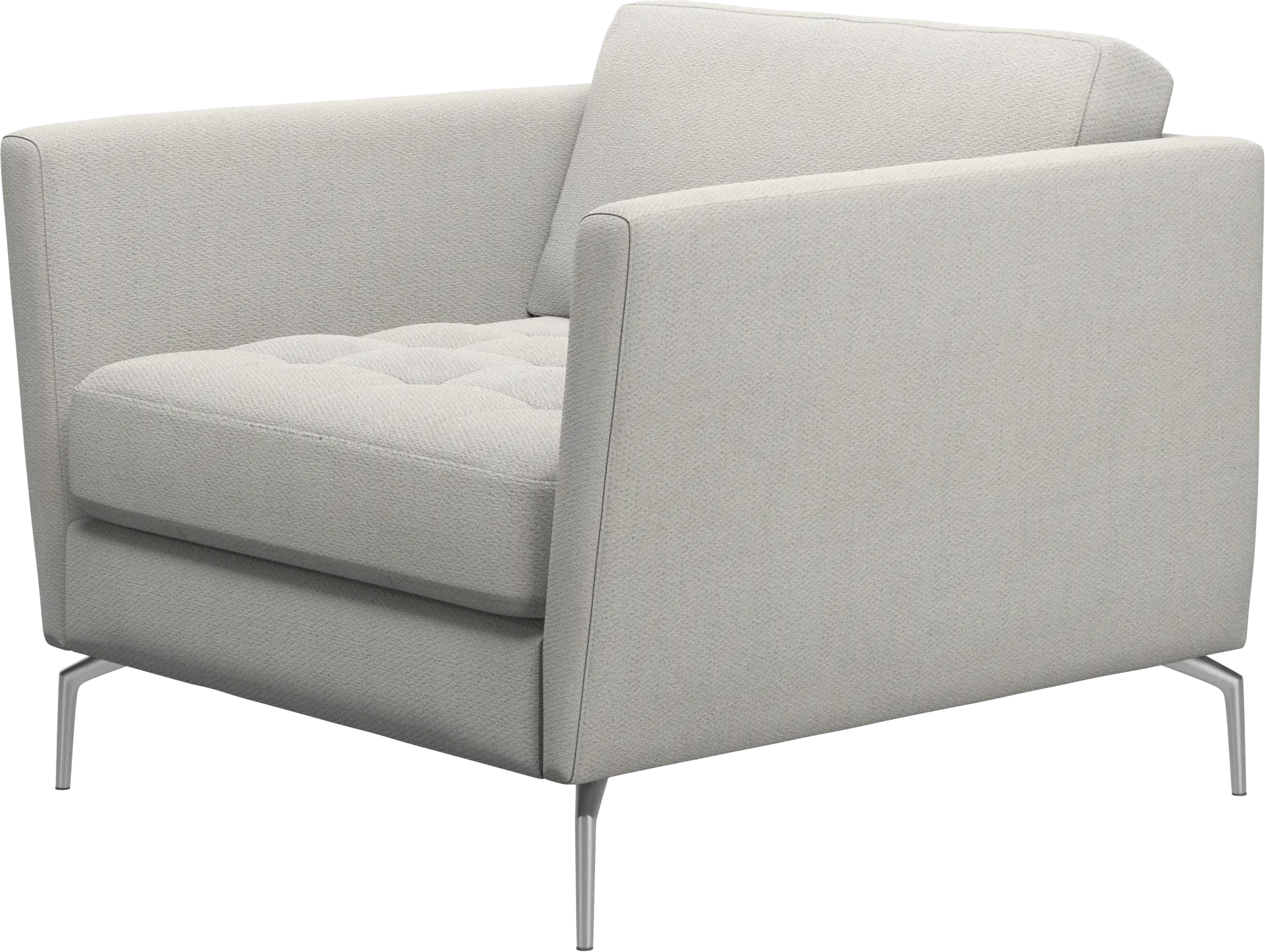 Osaka chair, tufted seat