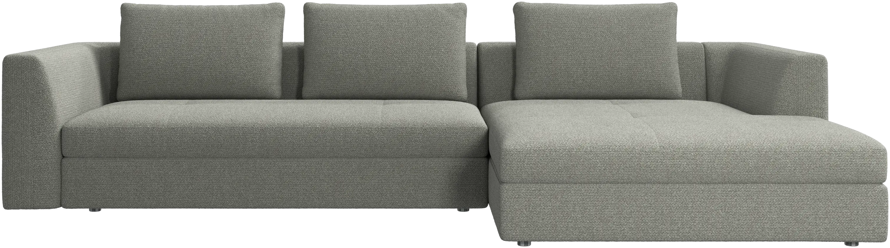 Bergamo sofa with resting unit