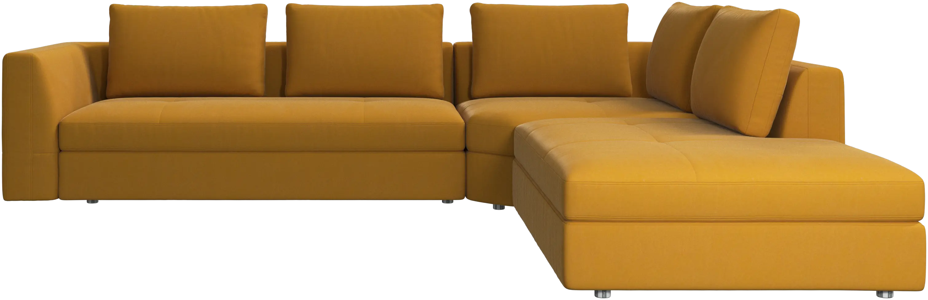 canapé d'angle Bergamo avec chaise longue