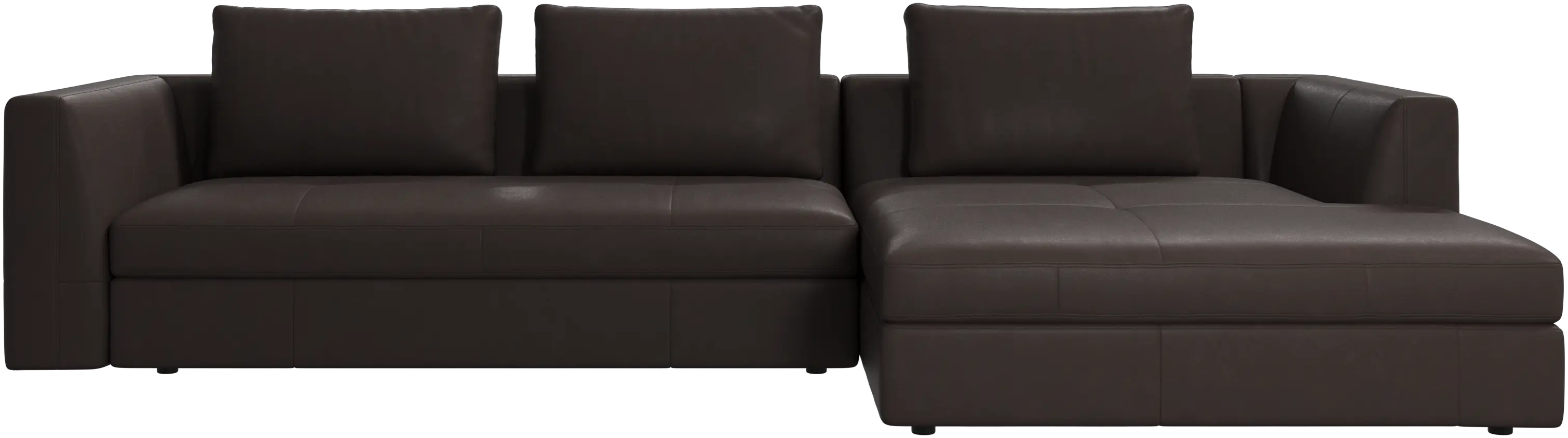 Bergamo sofa with resting unit
