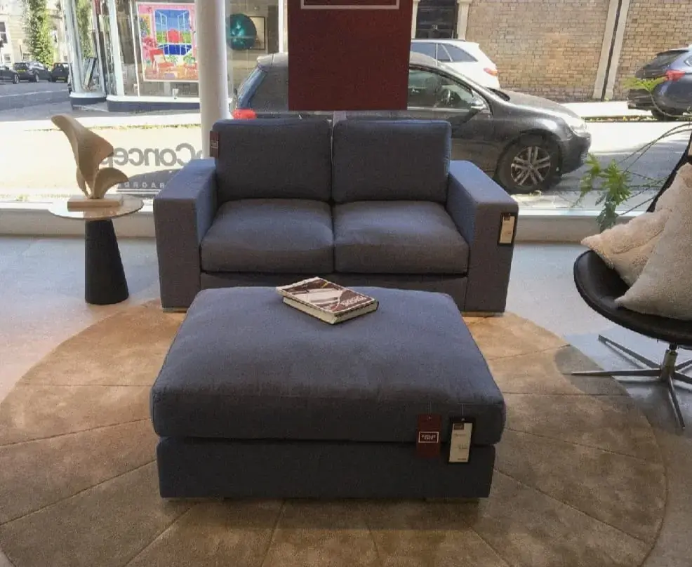 Sofas Cenova 2 seater & Footstool (SFWH010). SAVE OVER £2000