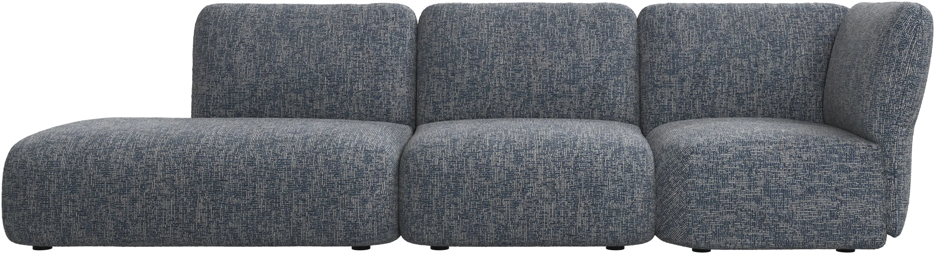 Paraggi sofa with lounging unit right